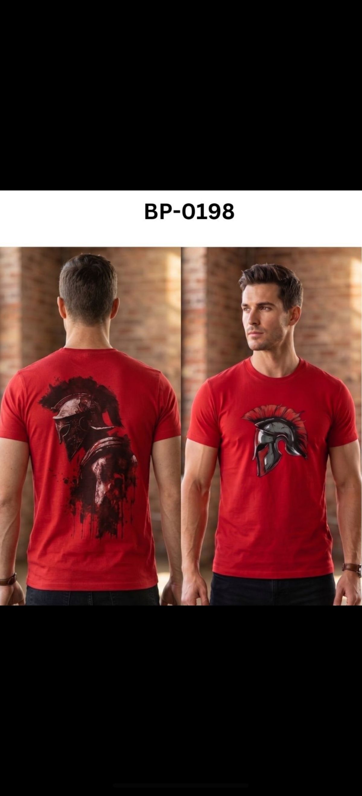 TOMHIDDLE MENS PRINTED T-SHIRT- A4-BP-0198