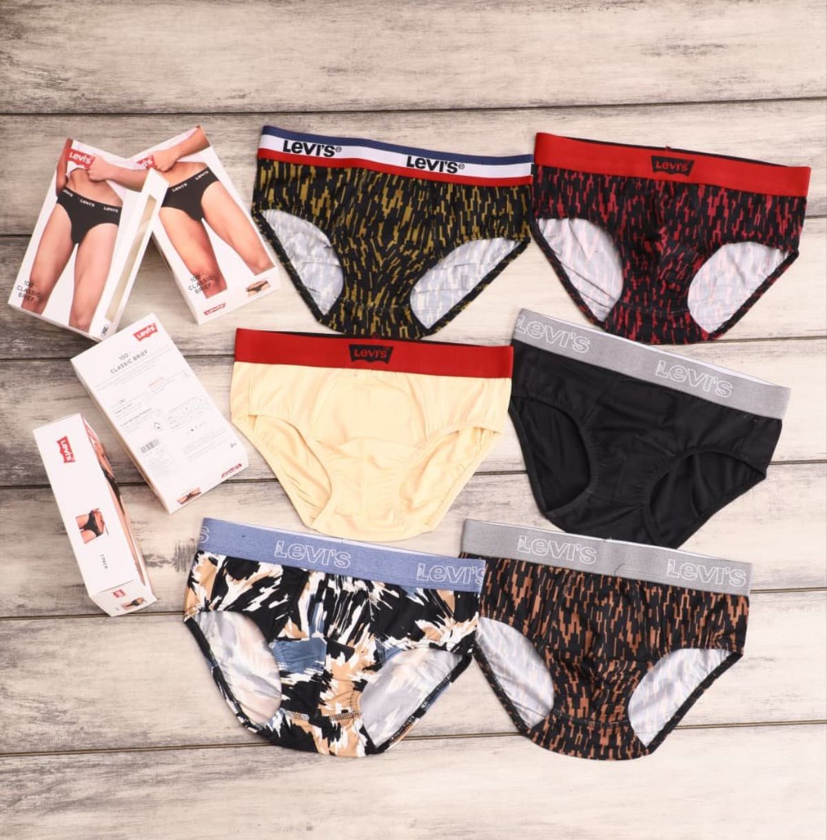 LEVIS MENS BRIEF PREMIUM QUALITY BOX  M to 2XL