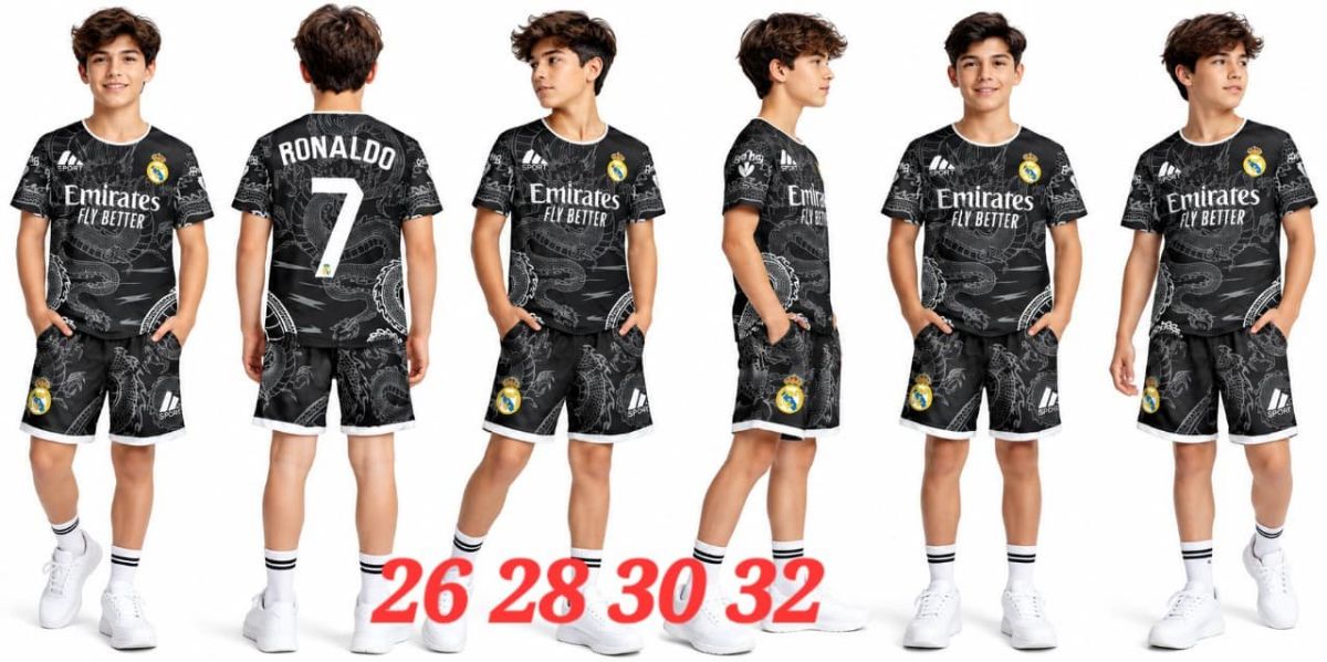 Kids Football Jersey T-shirts Set- Full Sublimation