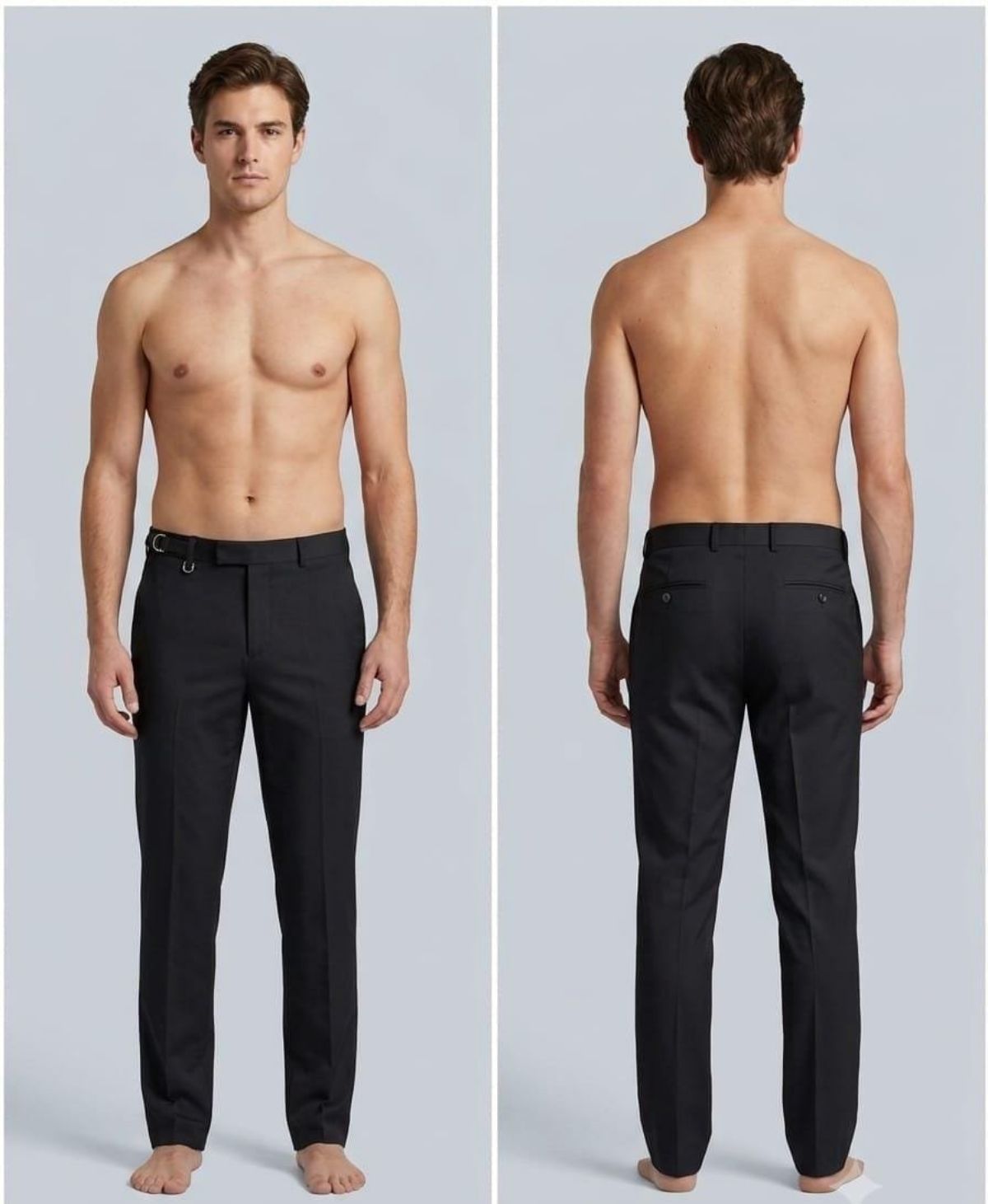 KRX Men's Formal Polofit Pants - HL-22