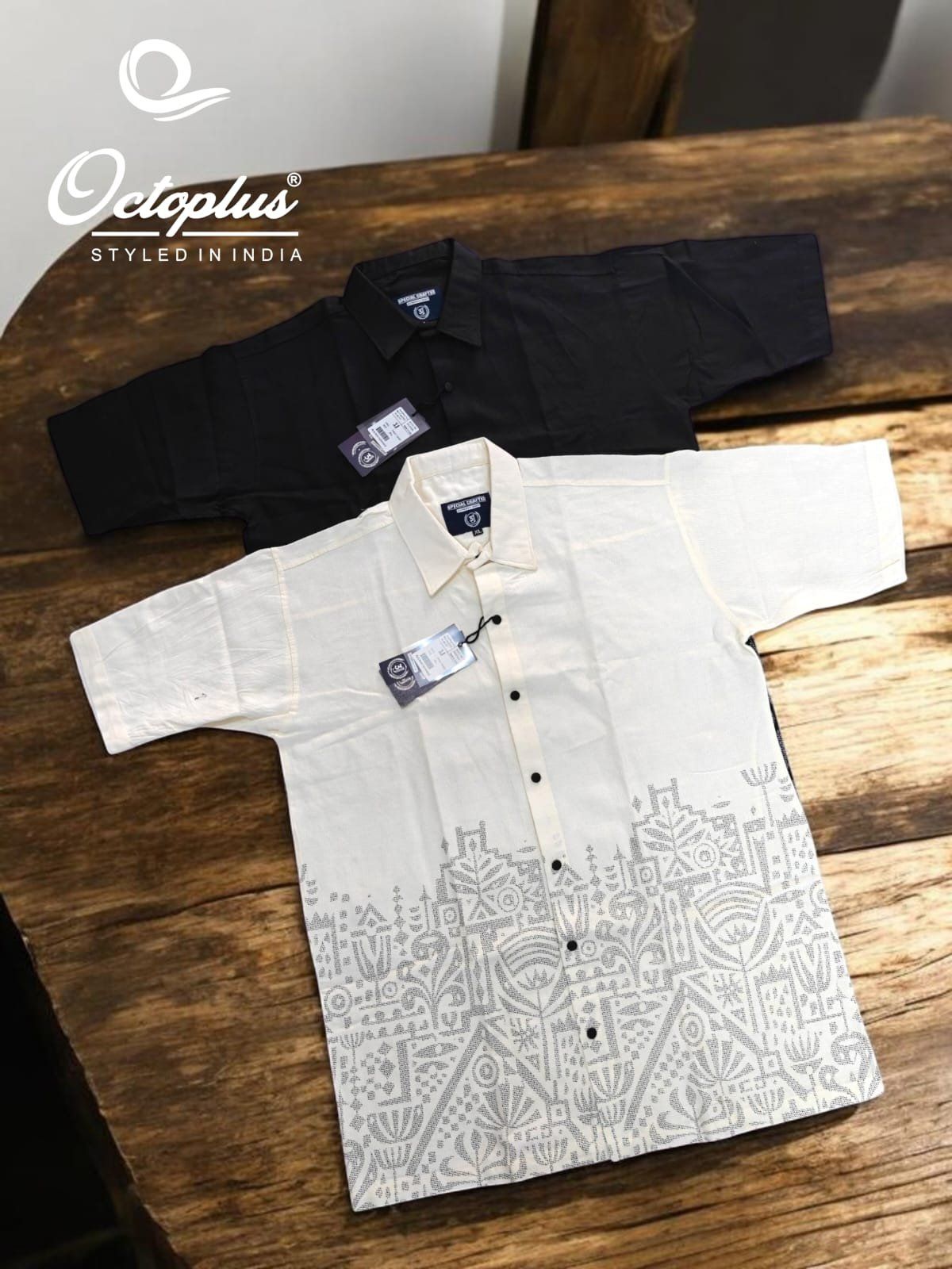 Octoplus Premium Prints Shirt For Men half sleeve