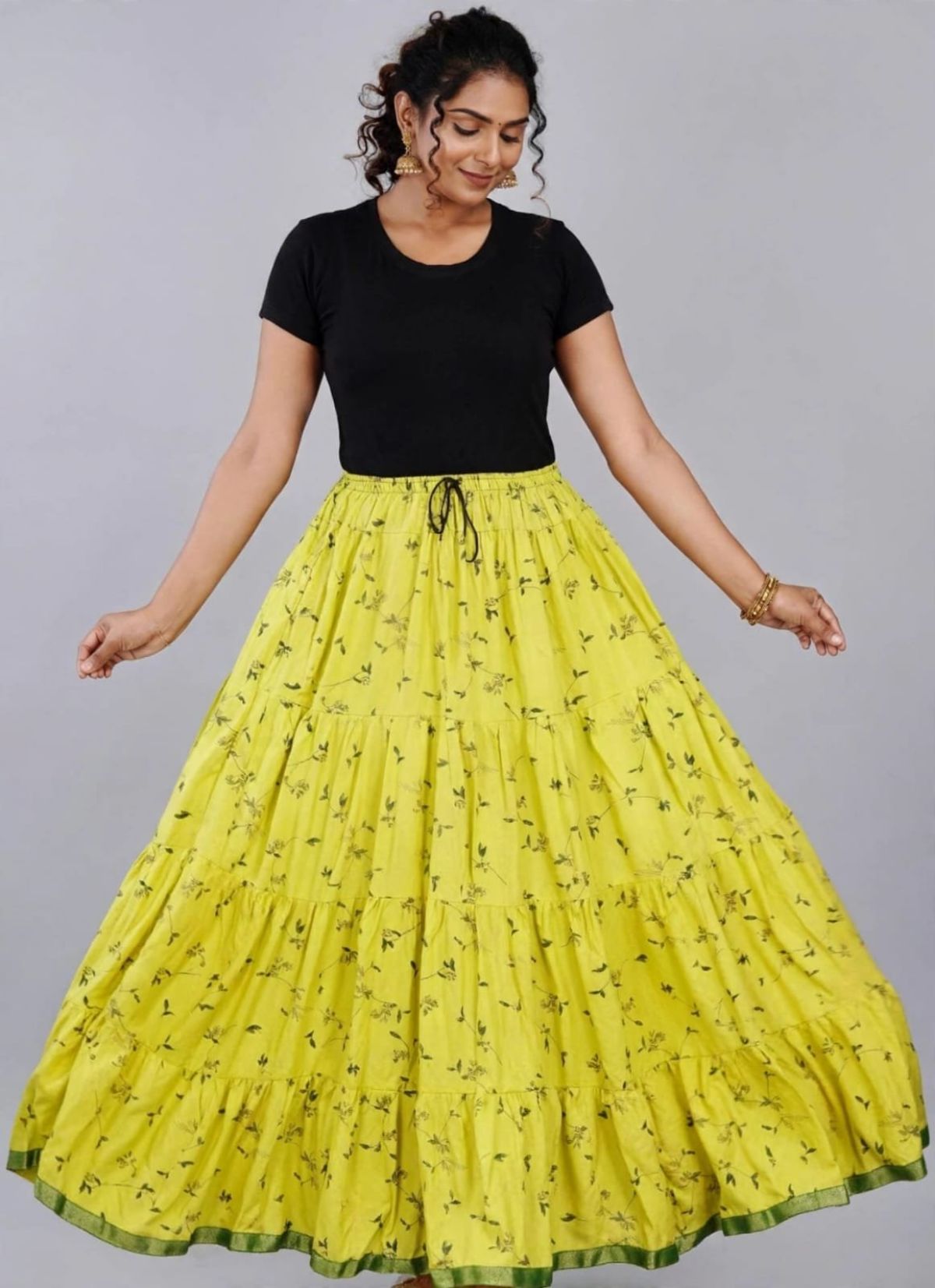 Women's Printed Cotton Skirts
