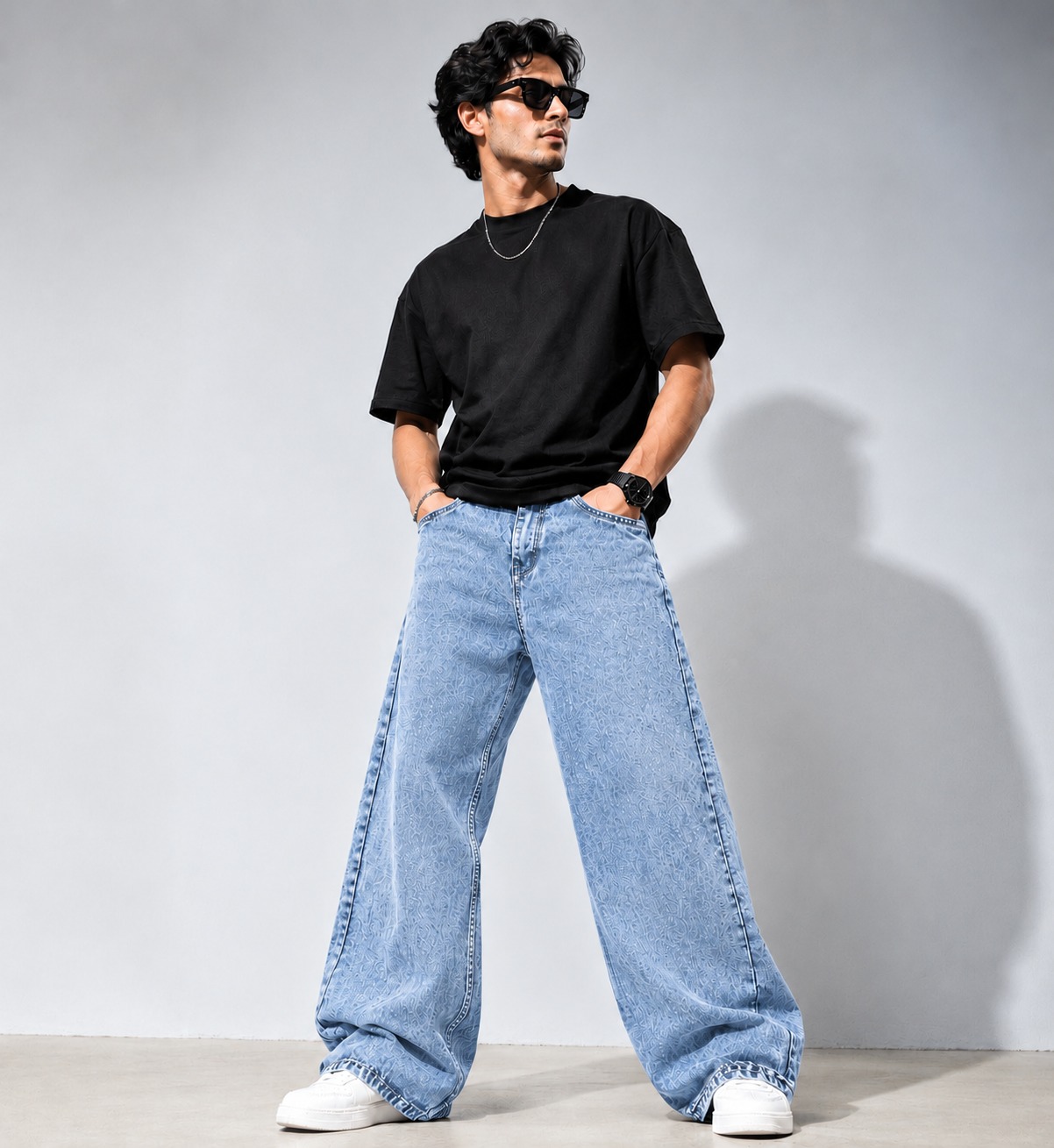 WOOLKOT SUPER BAGGY MULTICOLOR 28-36