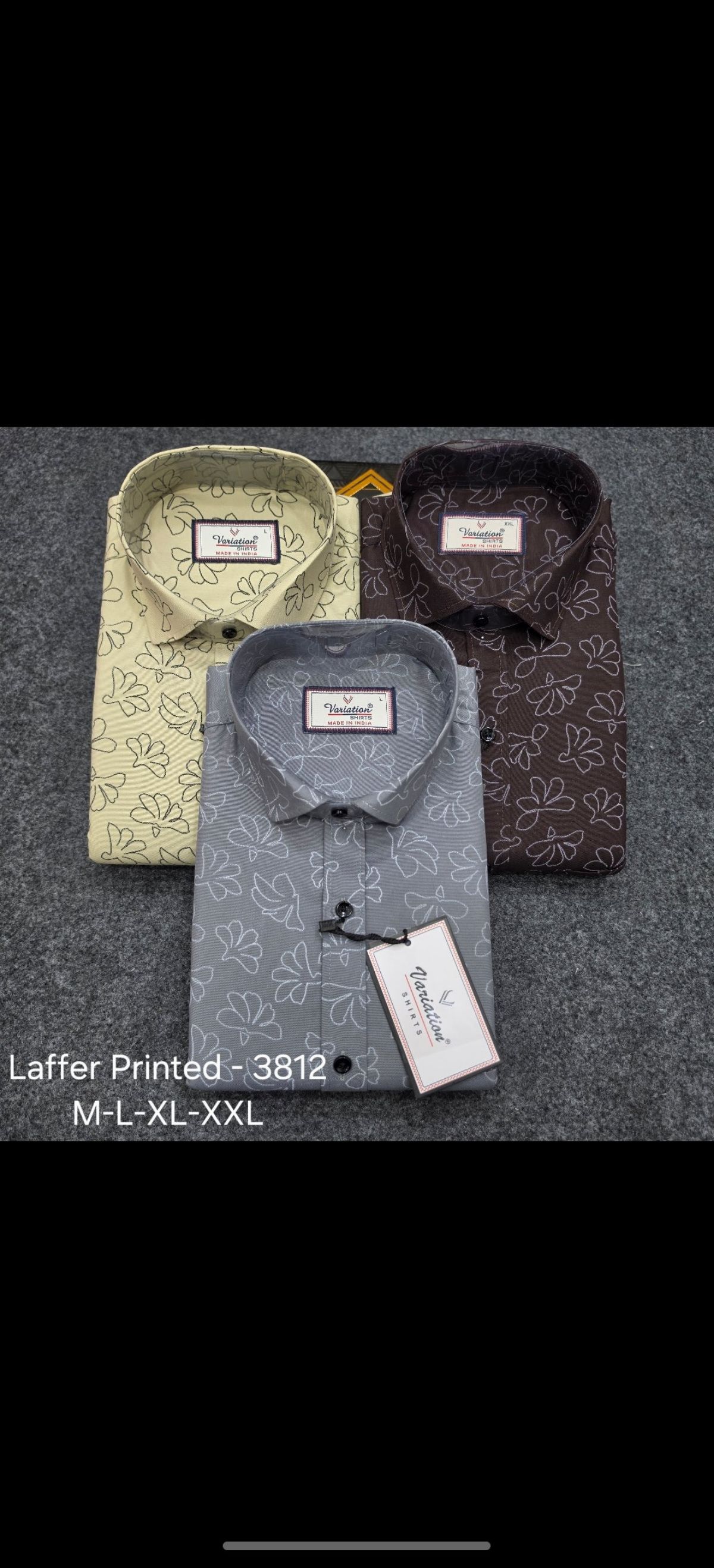 Variation Men's Shirts- 3812
