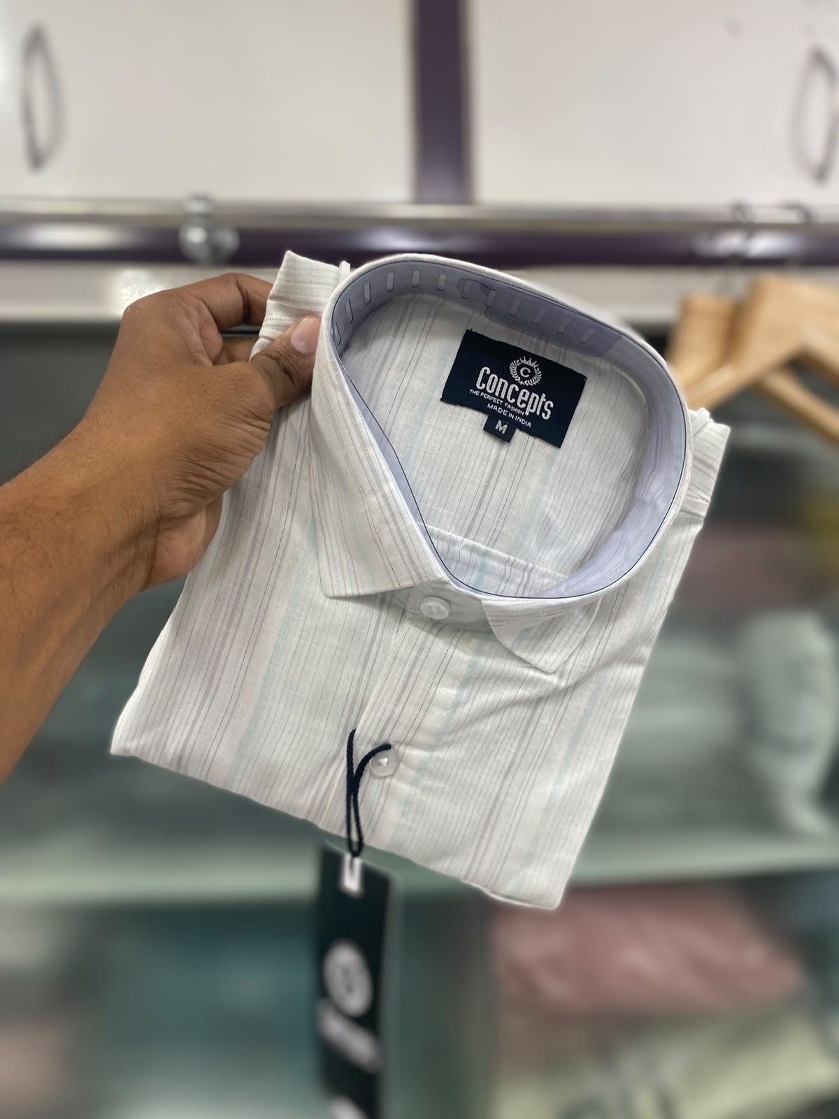 Concepts Men's Shirts Cotton Linen