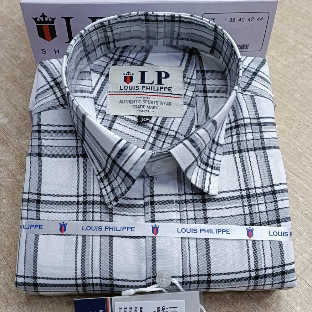 Men's Shirts Oxford check