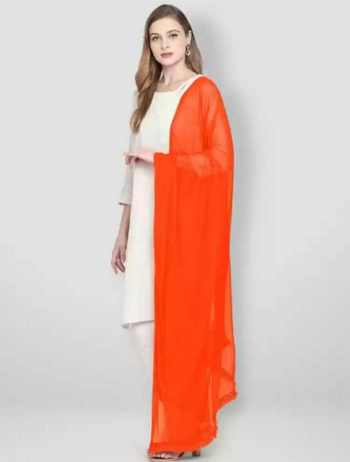 Women's Plain Dupatta