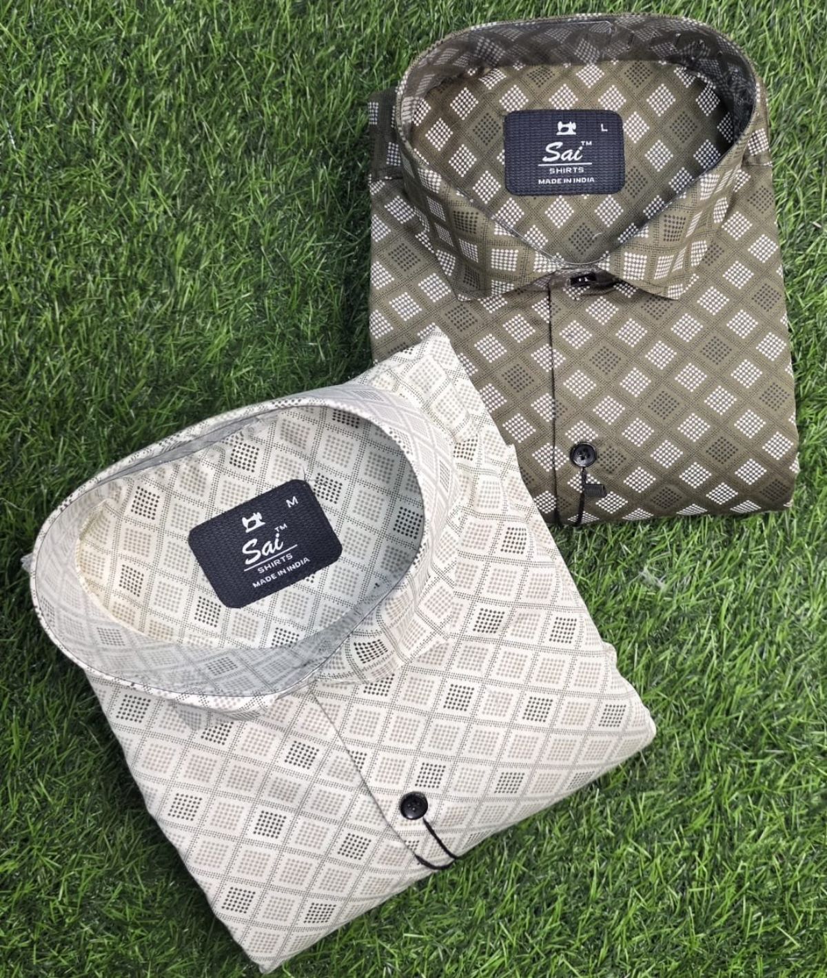 Giza Cotton checks Men's Shirts