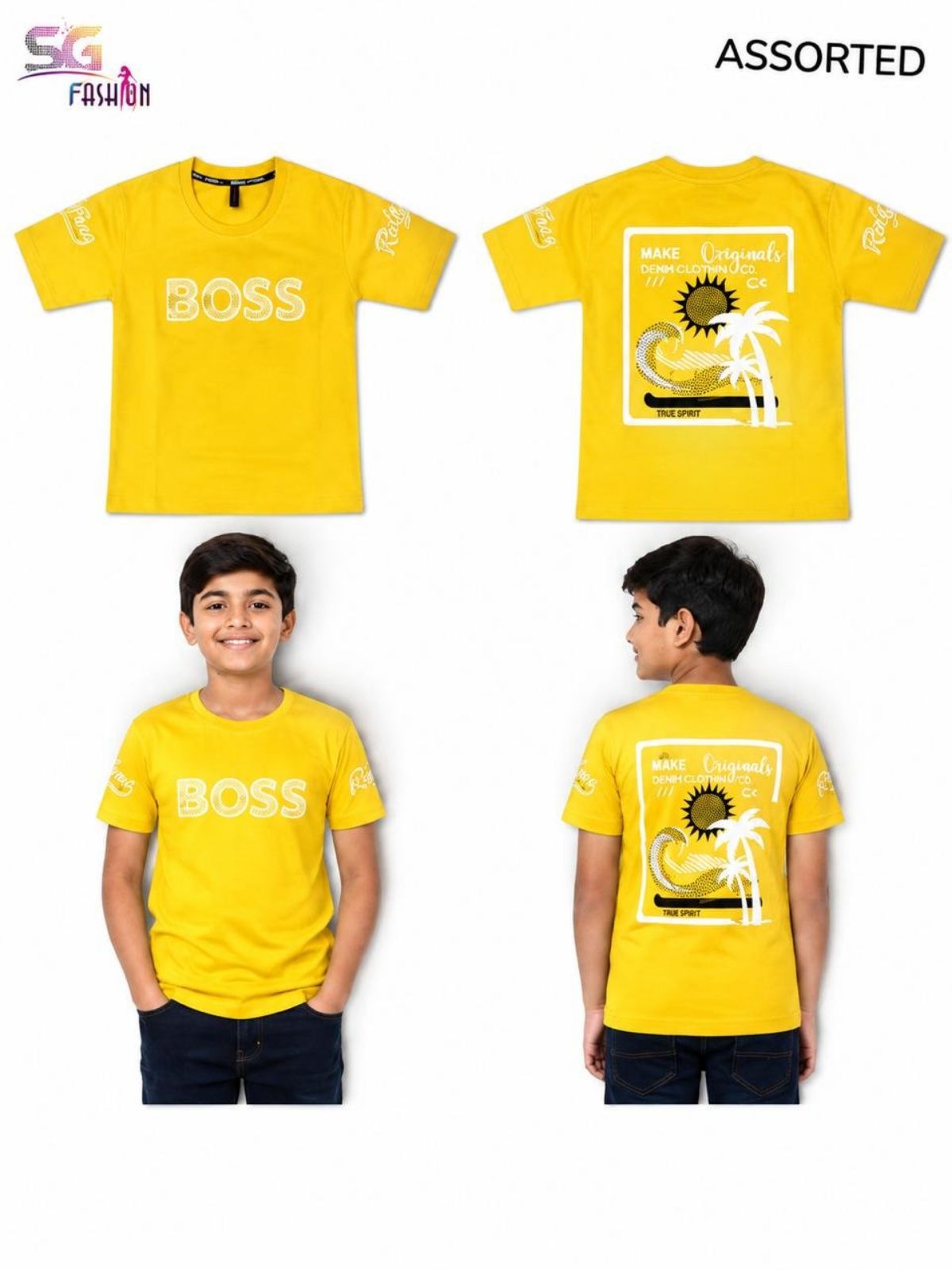 SG Fashion Boys T-Shirt Set