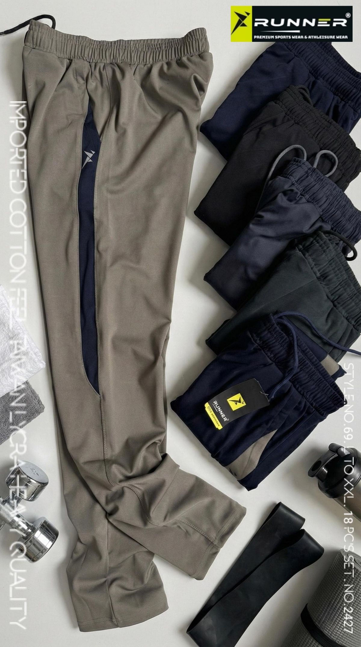 RUNNER Men's Trackpants D No- 69