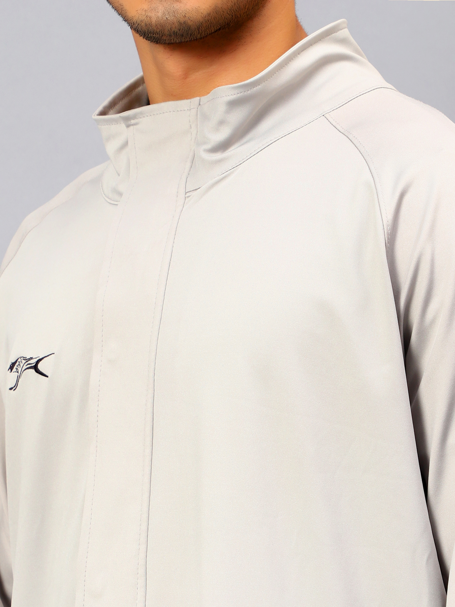 Men's Tracksuit  SNTSW105M-Light Grey/Black-XL
