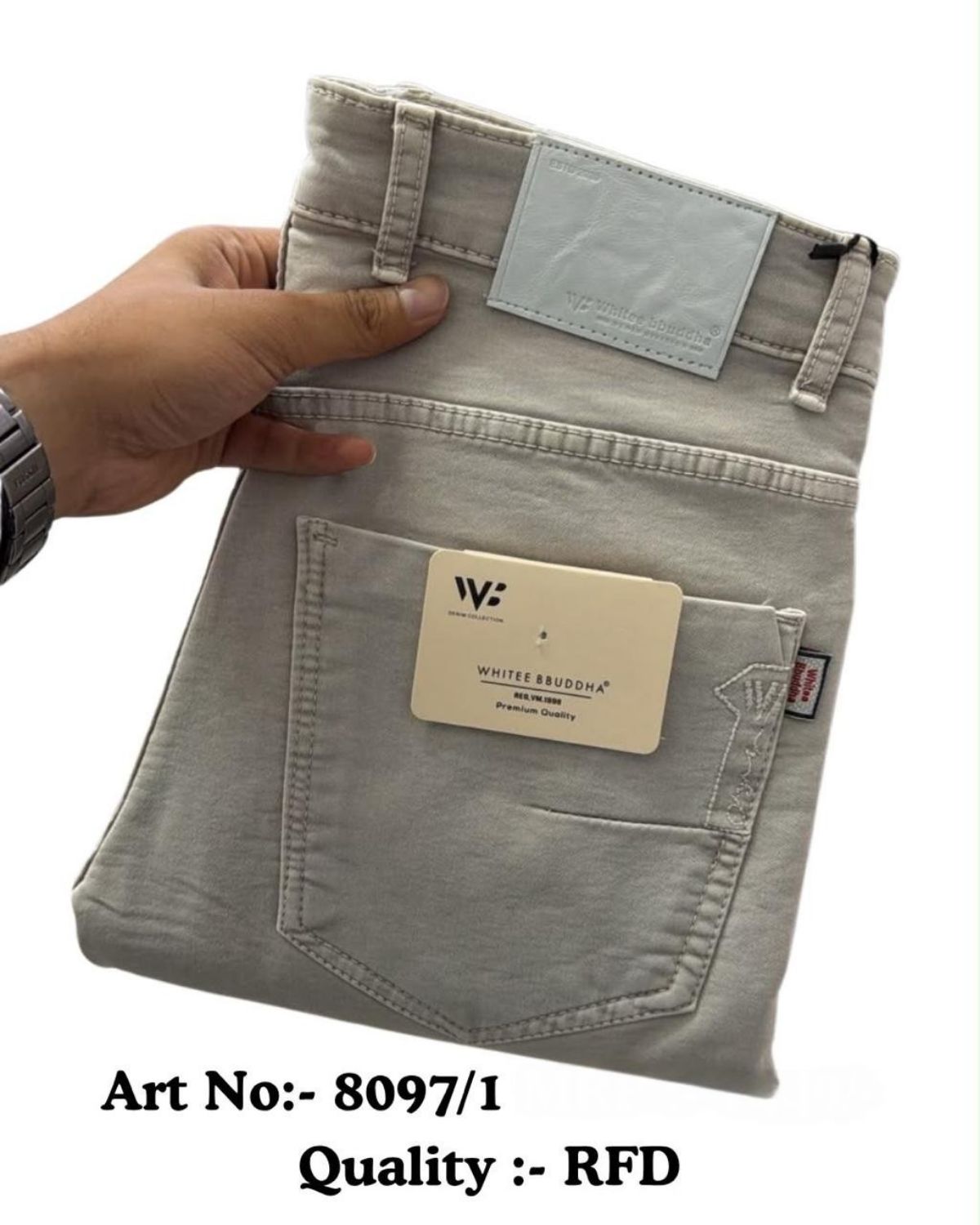 Whitee Budhha Men's RFD Jeans-8097/1 (30-38)