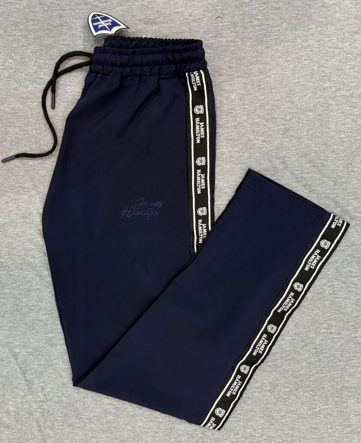 James Hamilton Men's NS Lycra Lower-Navy
