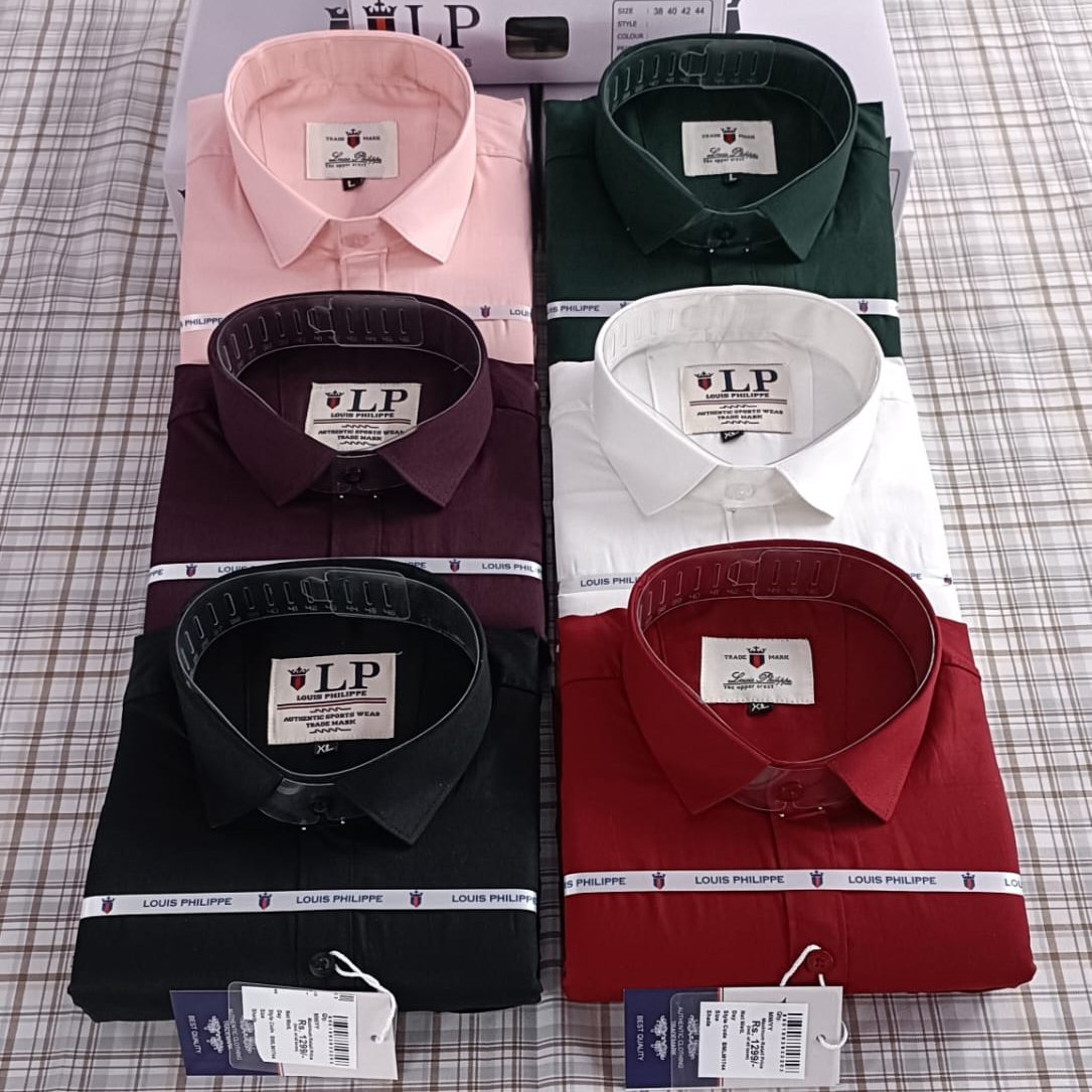 Men's Shirts Cotton Twill
