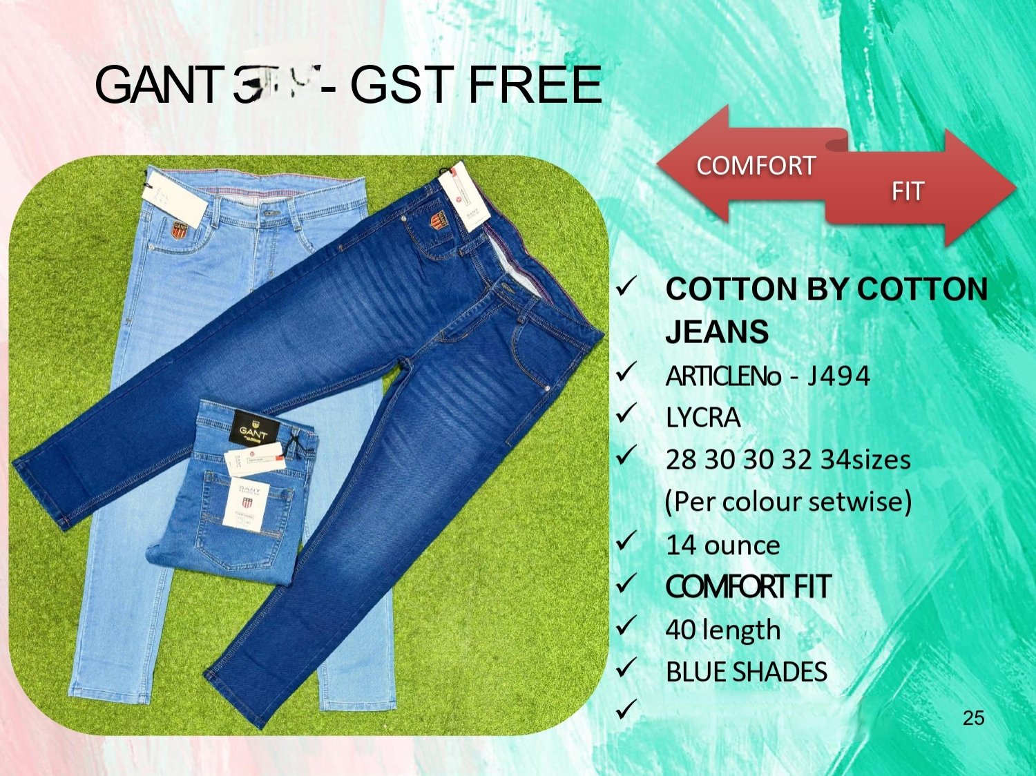 Men's Denim Jeans- GANT