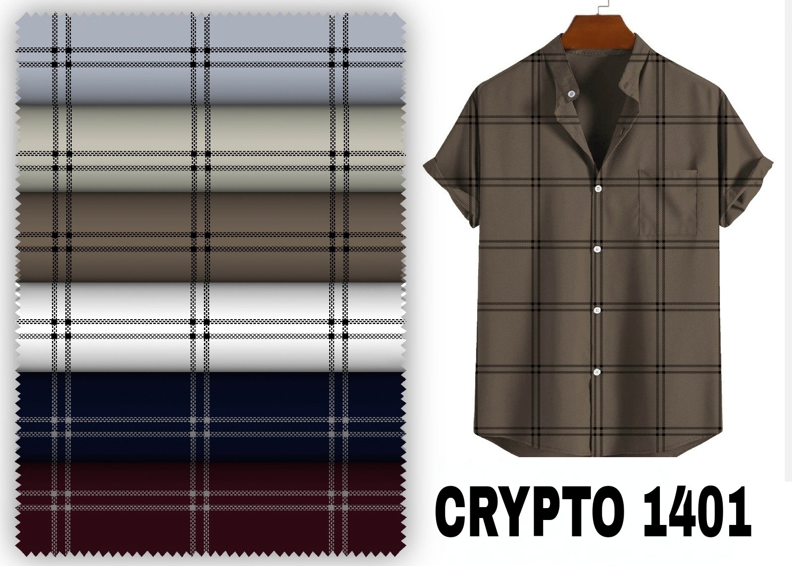 Ranker Men's Shirts- Crypto 1401