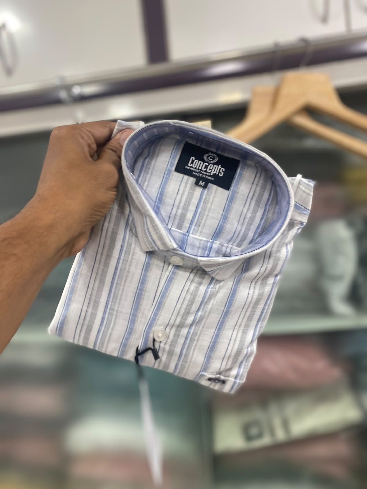 Concepts Men's Shirts Cotton Linen