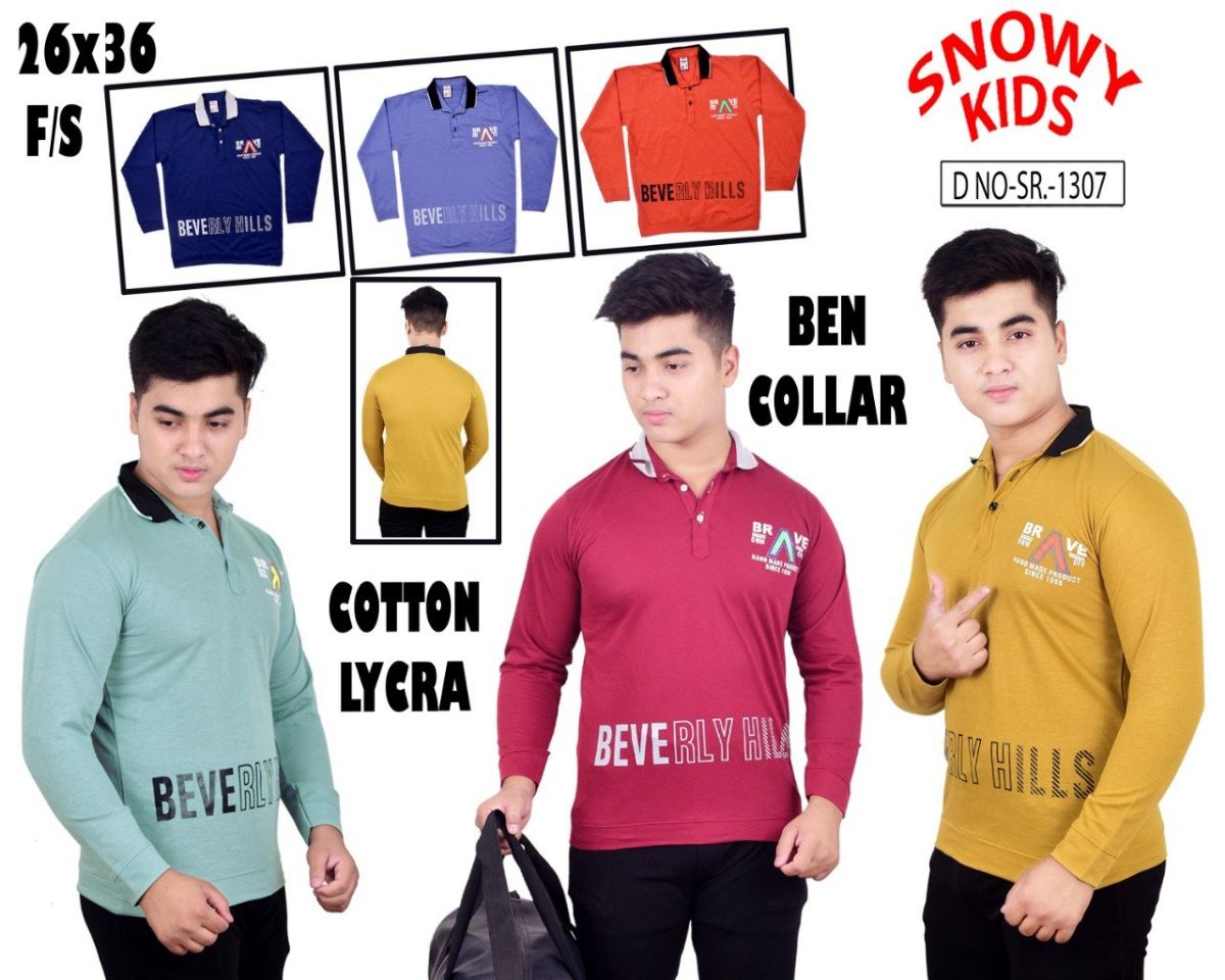 Kids Full Sleeve T-shirts - SR 1307