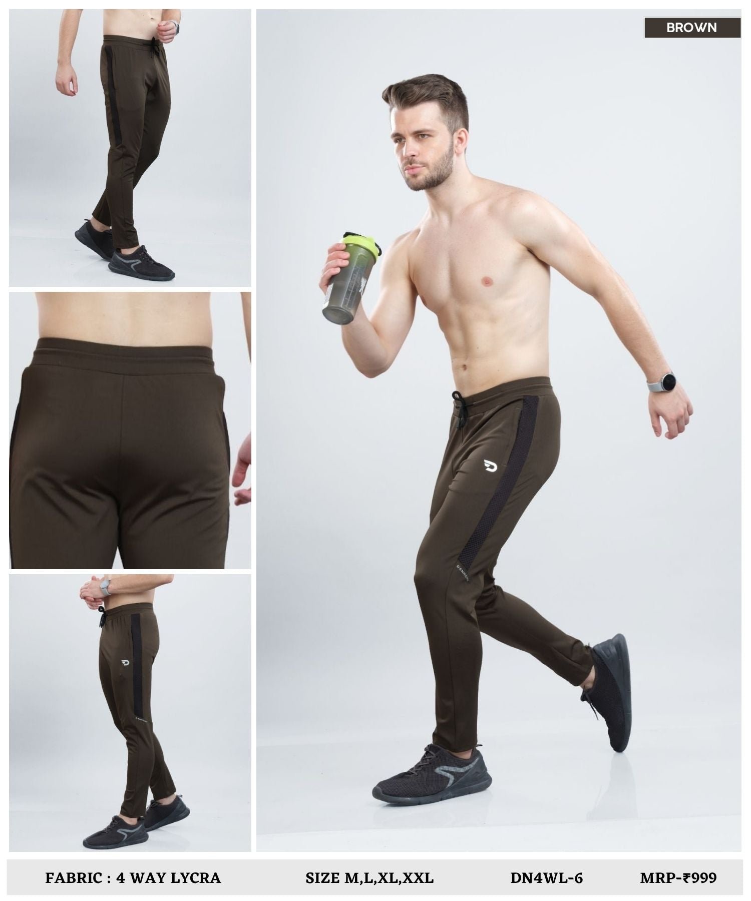 Imported 4way Taiwan Lycra Lower ( 280 GSM)
