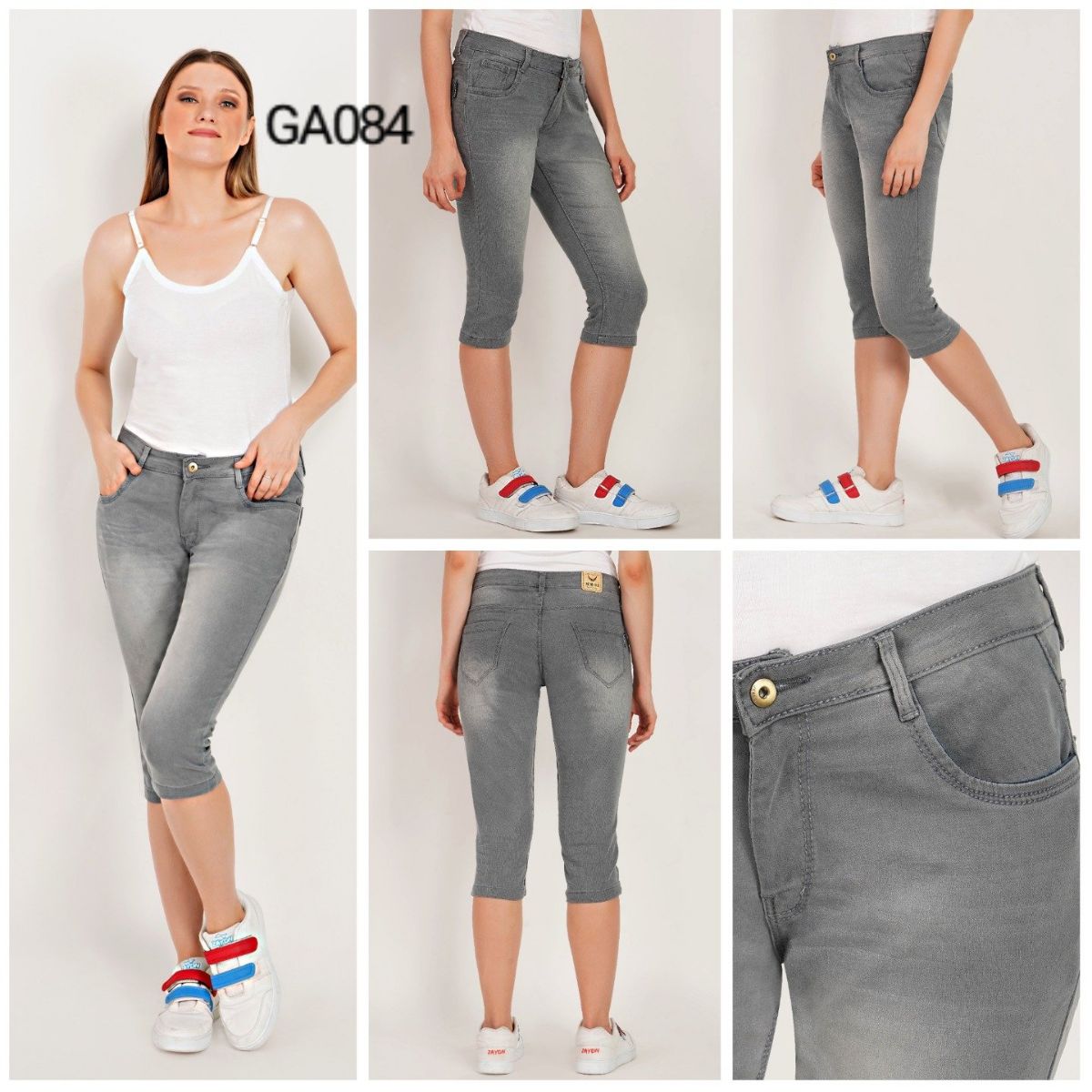 Women's Capri Jean's- D No-GA084