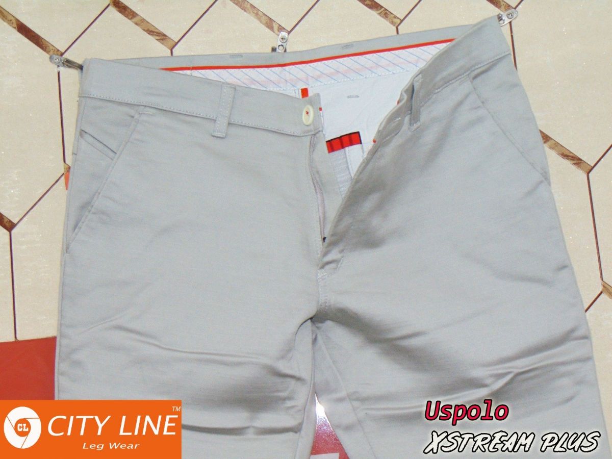 Men's cotton Knitted Premium Silver Pant- 9073