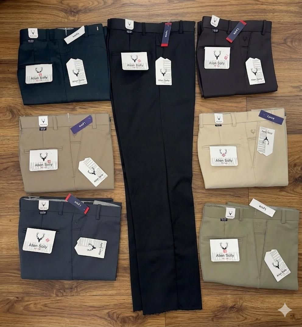 COTTON FORMAL PANTS