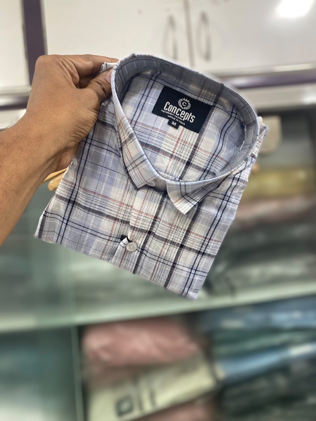 Concepts Men's Shirts Cotton Linen (2XL-4XL)