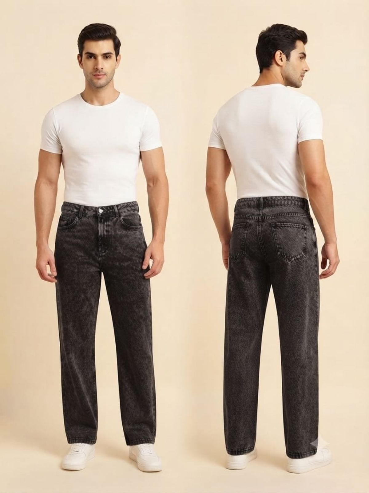 KRX Men's Denim Jeans  Non Lycra