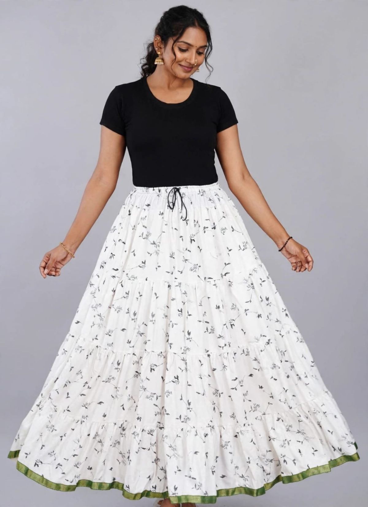 Women's Printed Cotton Skirts