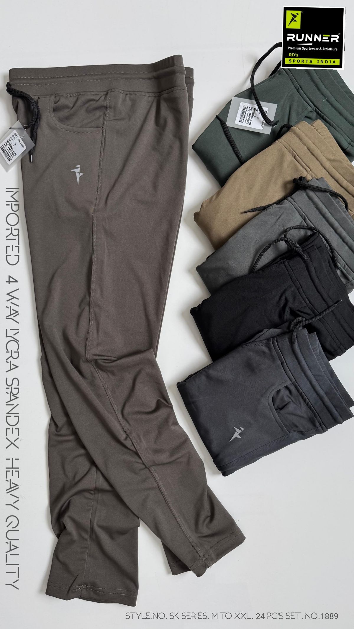RUNNER Men's Trackpants D No- 1889