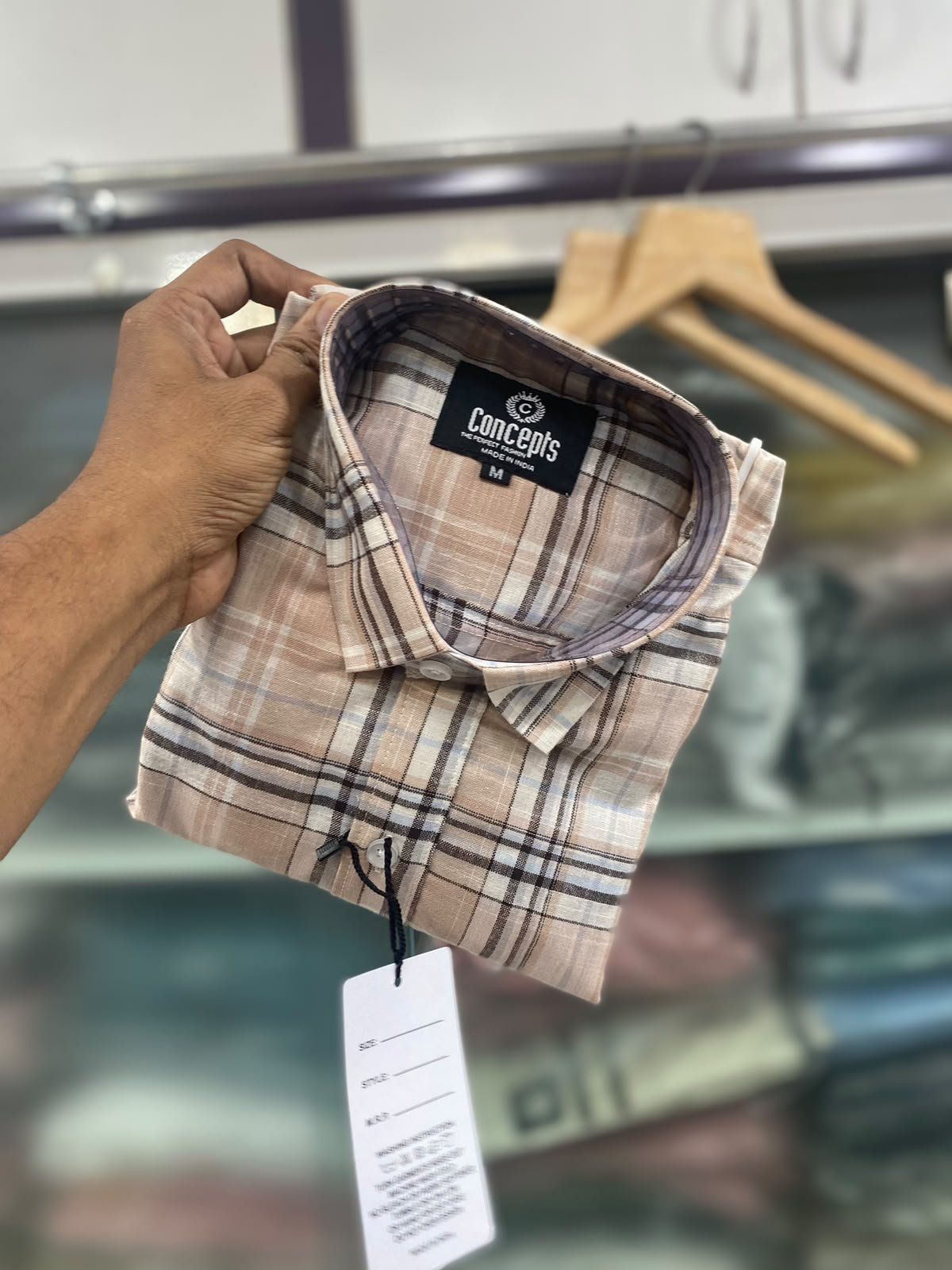 Concepts Men's Shirts Cotton Linen