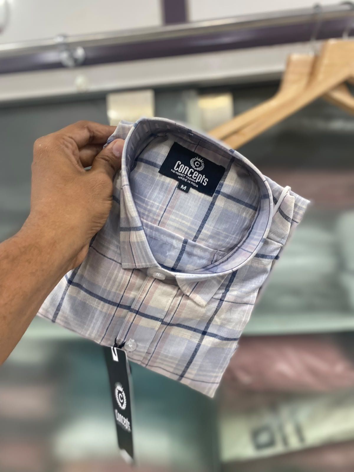 Concepts Men's Shirts Cotton Linen (2XL-4XL)