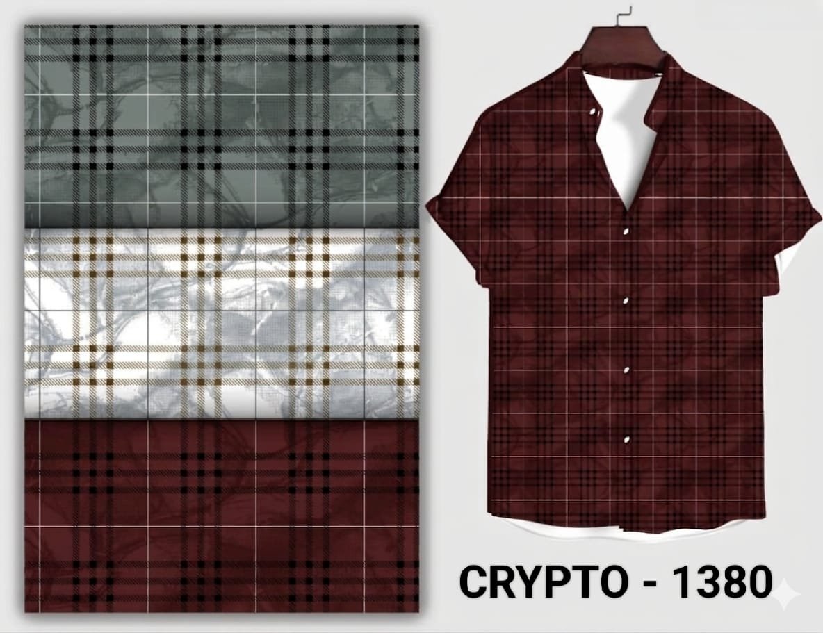 Ranker Men's Shirts- Crypto 1380
