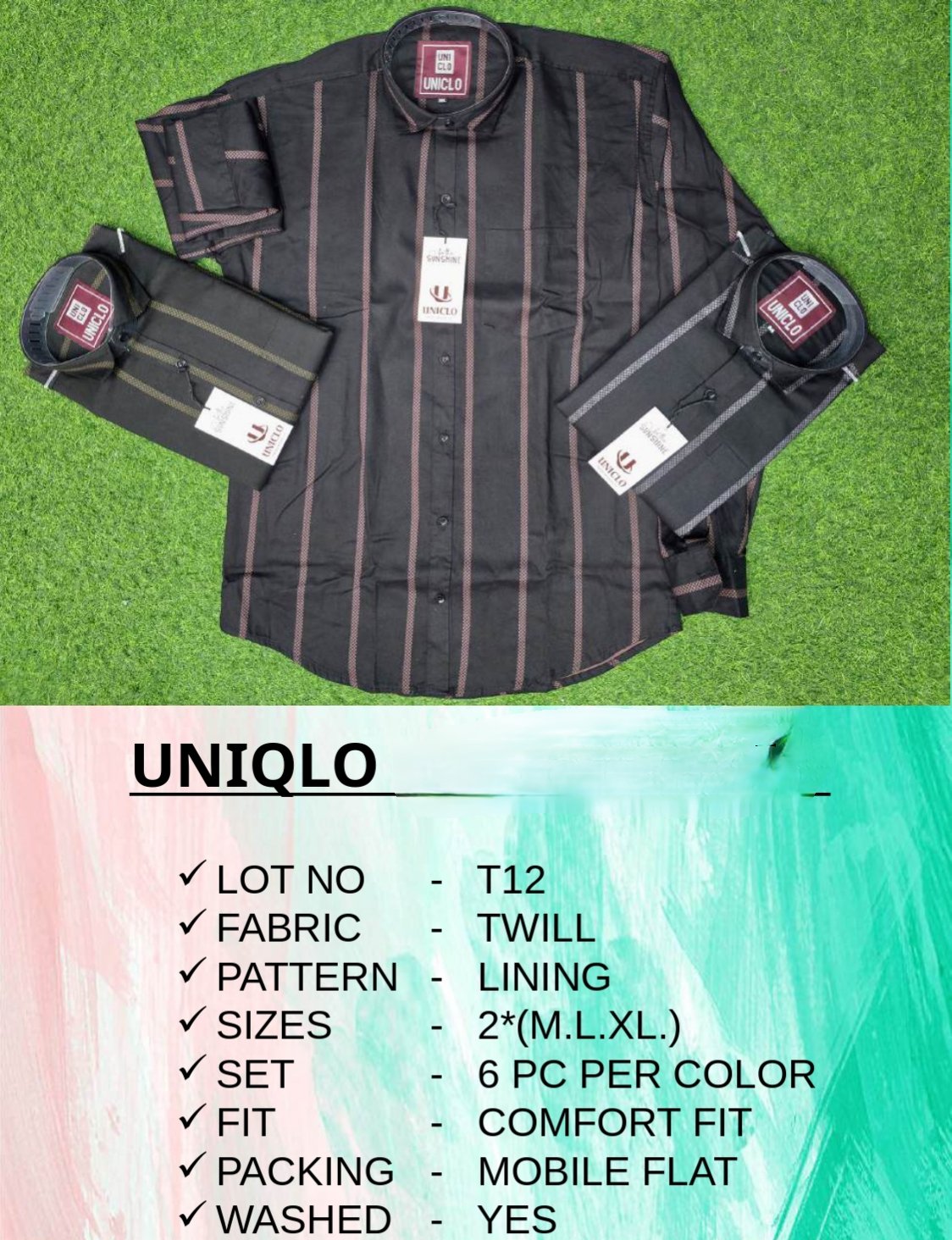 Men's Shirts- UNIQLO