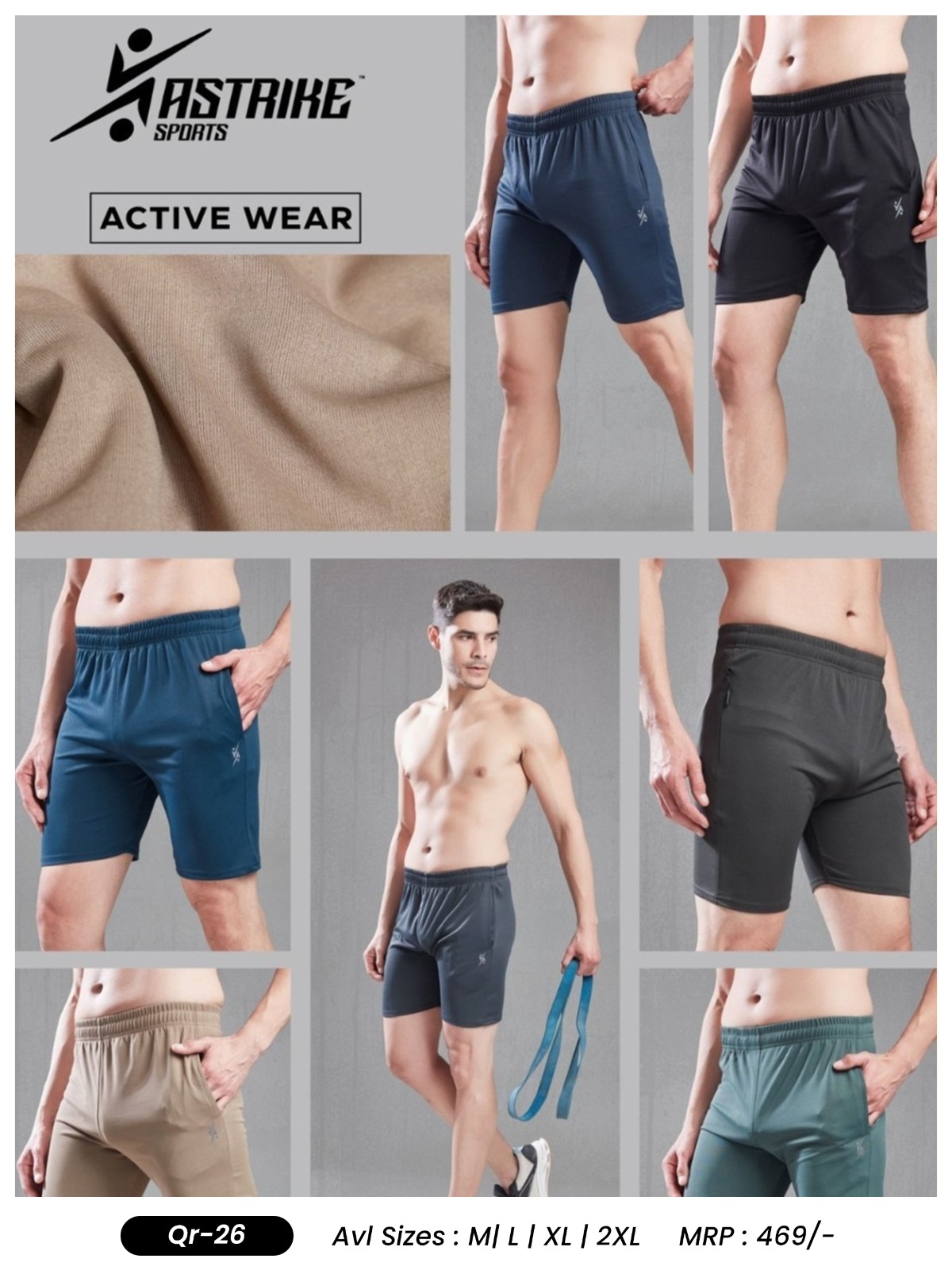 Men's Shorts- QR-26
