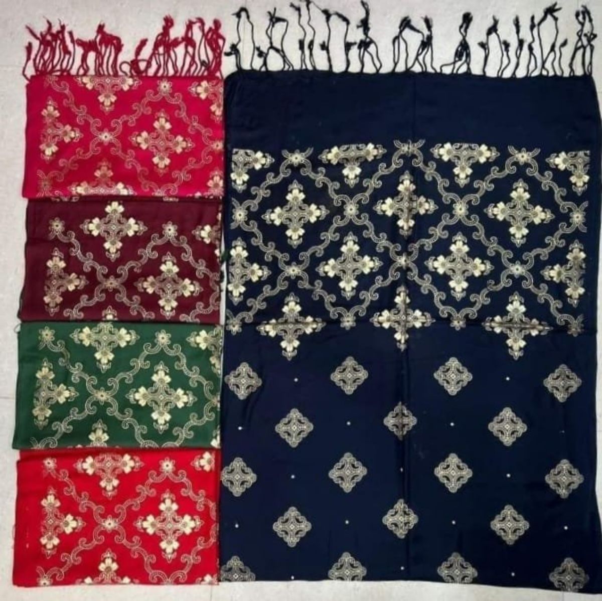 Satin Stoles For Girls