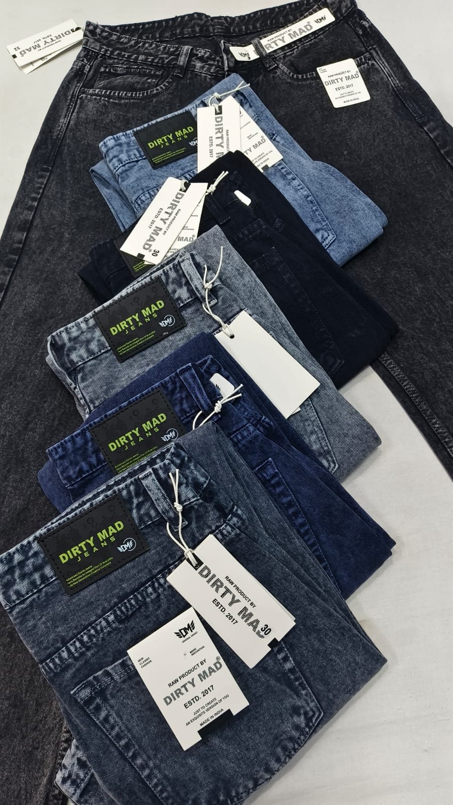Men's Denim Jeans By Dirty Mad