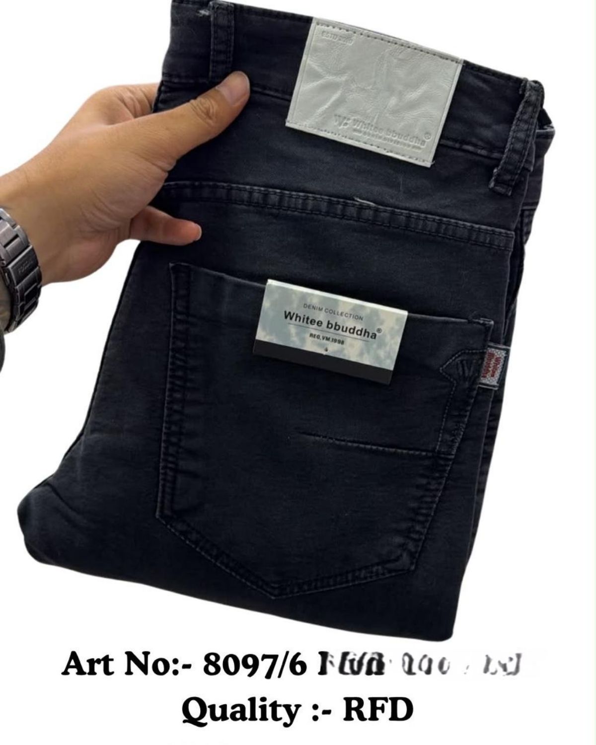 Whitee Budhha Men's RFD Jeans-8097/6 (28-38)