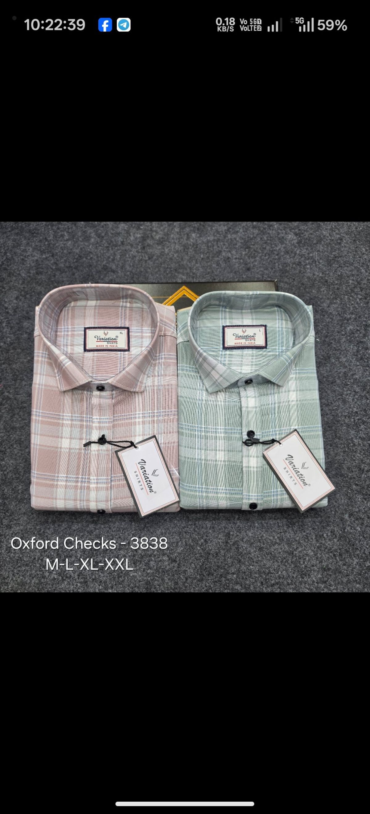 Variation Men's Shirts- 3838