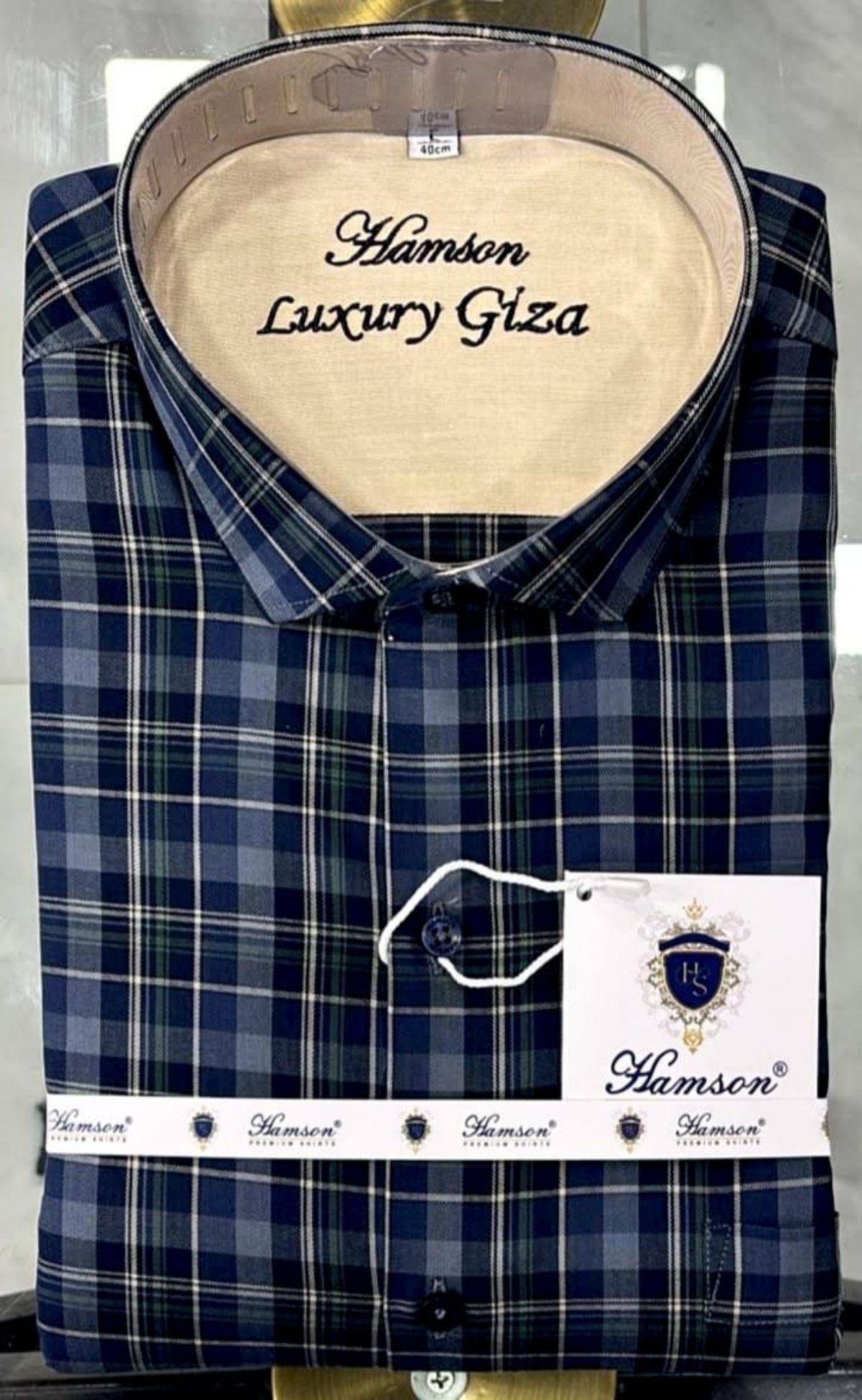 Hamson Italian Giza Cotton Shirts Checks