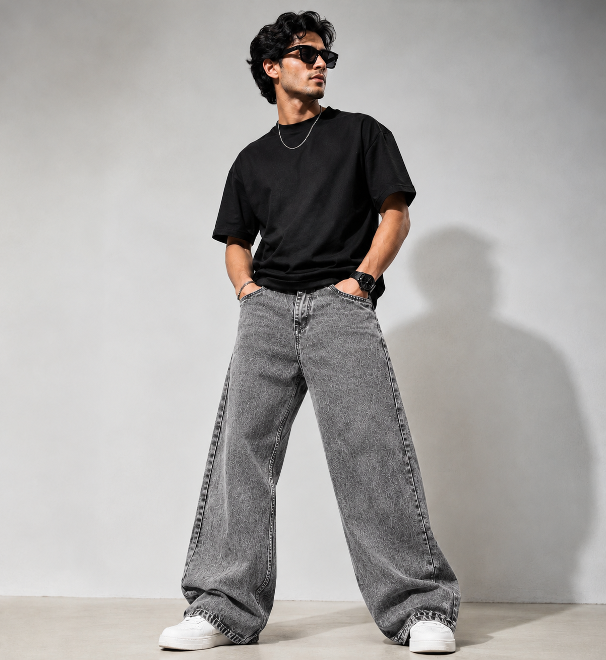WOOLKOT SUPER BAGGY MULTICOLOR 28-36 
