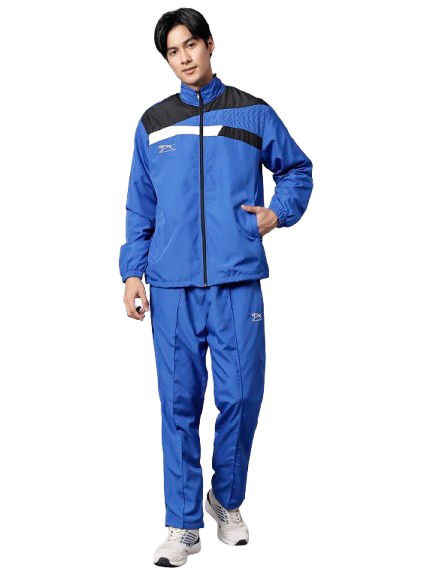 Men's Tracksuit  494A-Royal/Black/White-XL-TZ