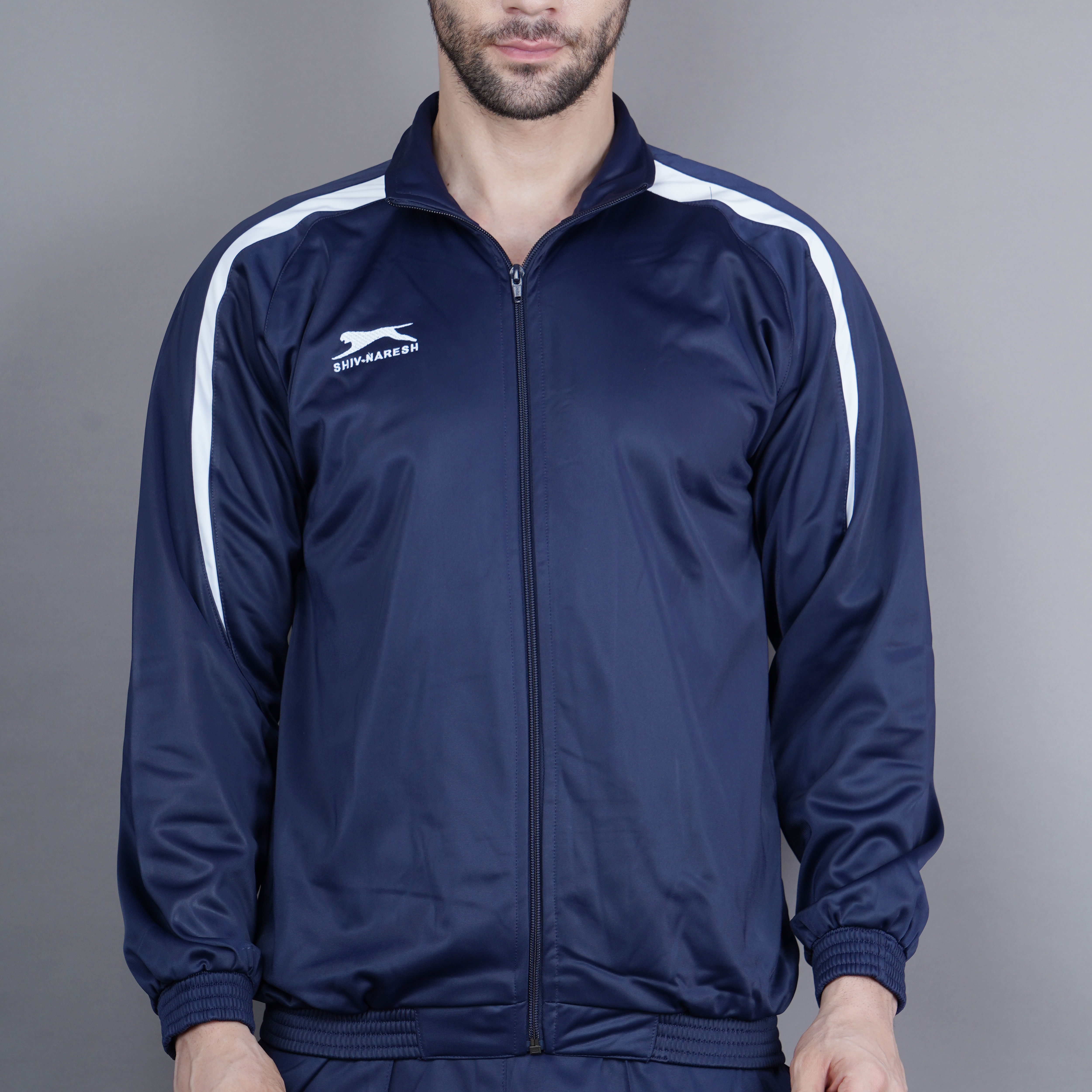 Men's Tracksuit  462B-TP-Navy/White-XL