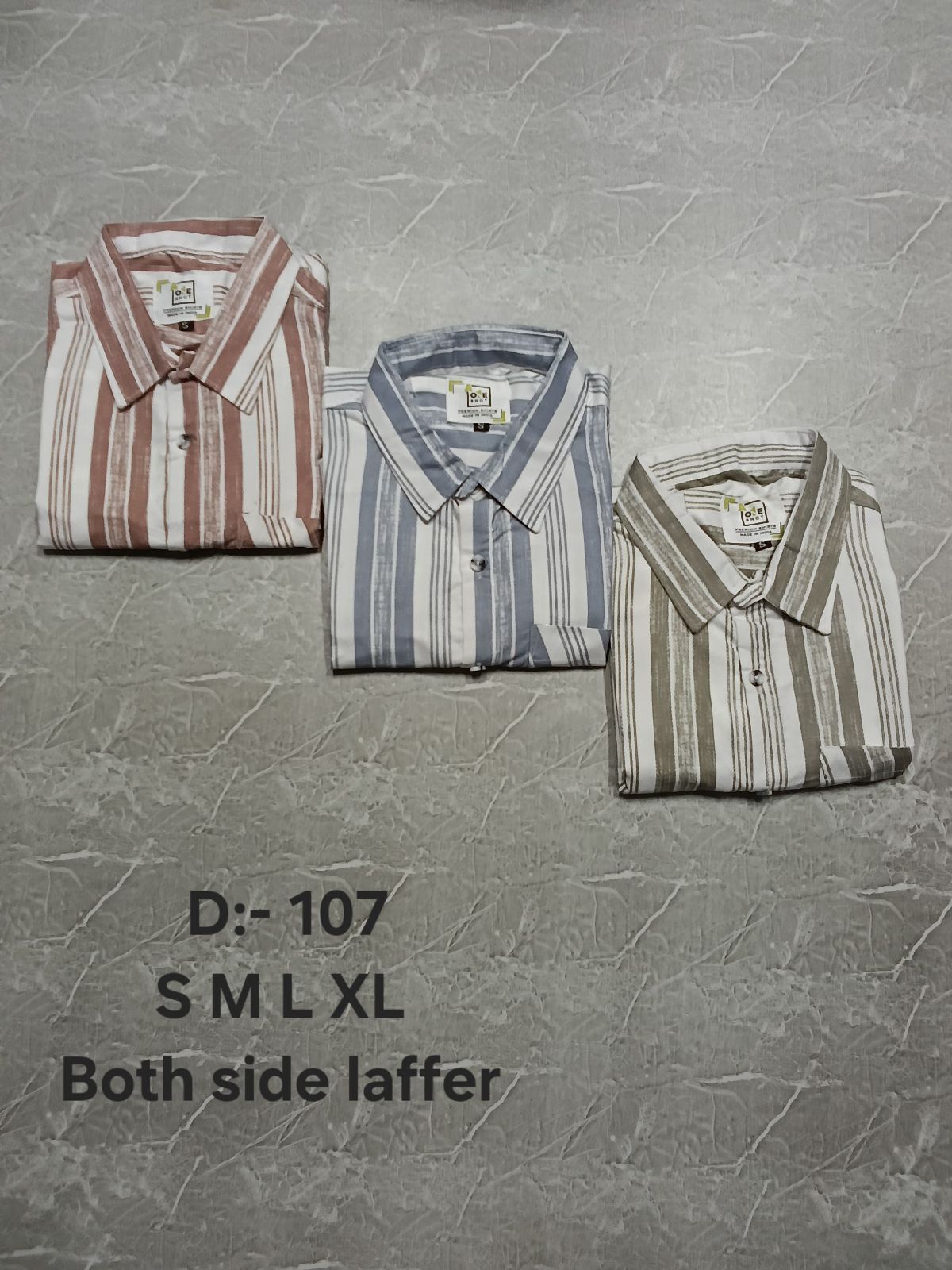 Shree Yash Both Side Laffer Men's Shirts-107