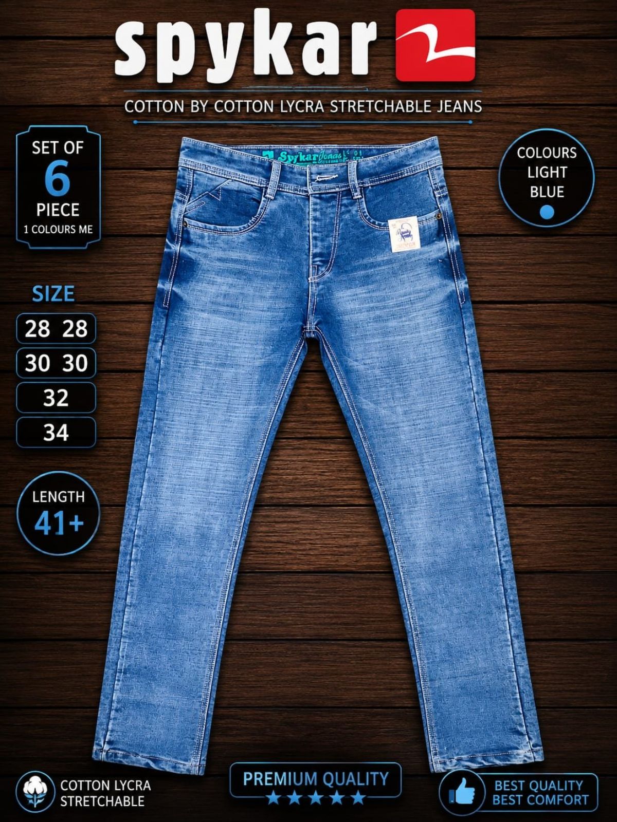 Updry Men's Denim Jeans