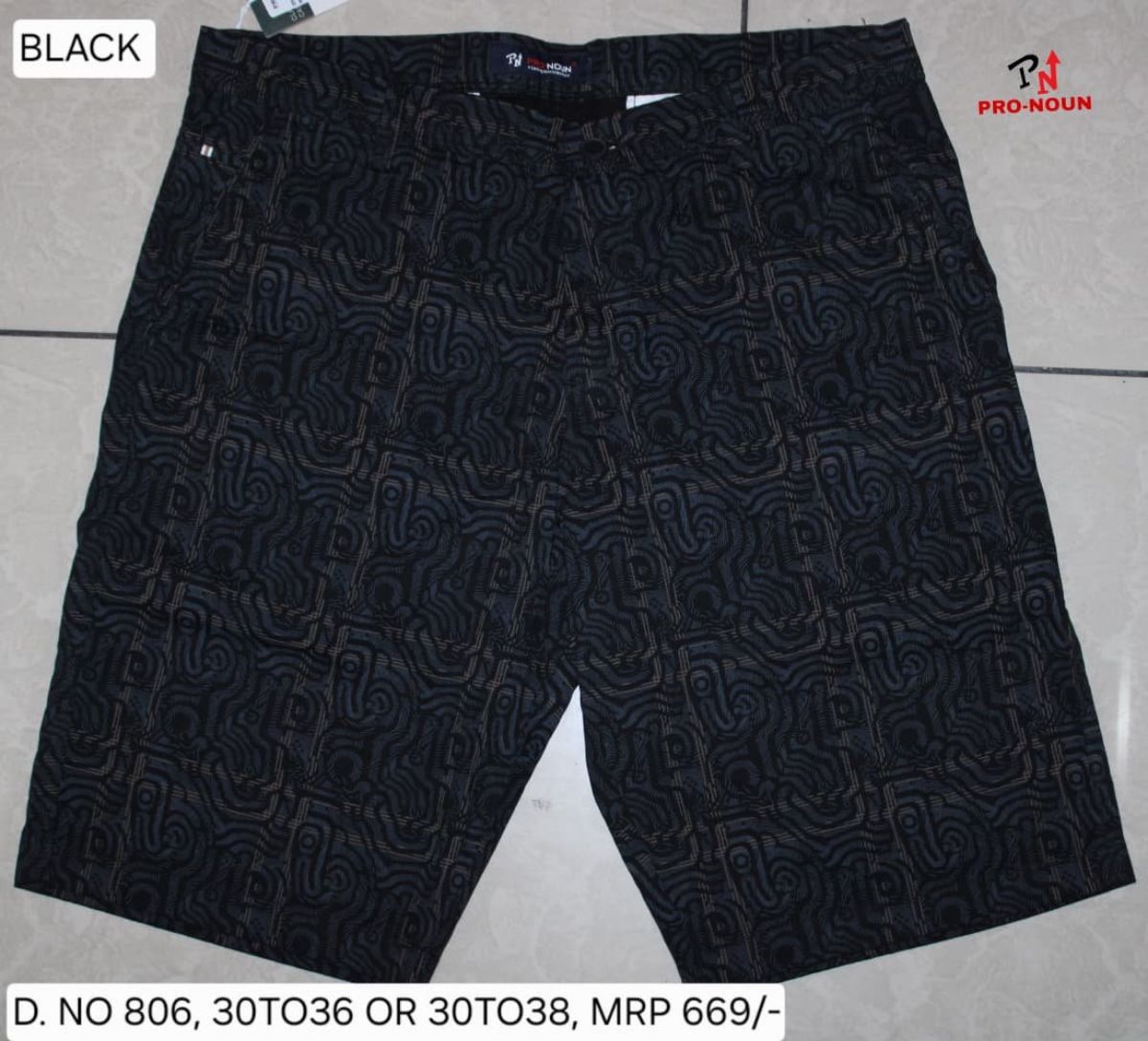 Pro-Noun Men's Shorts - 806 (28-36)