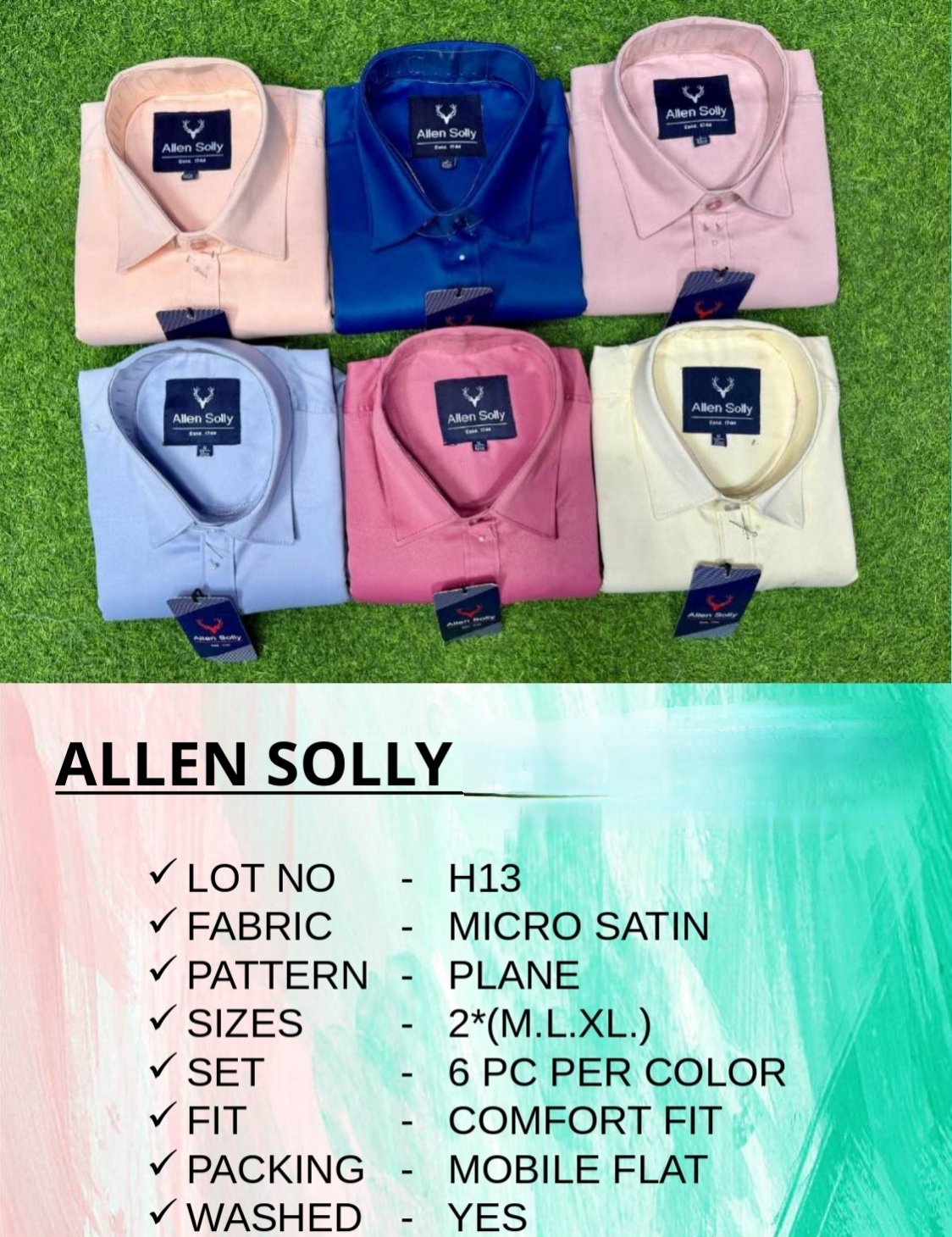 Men's Shirts- ALLEN SOLLY