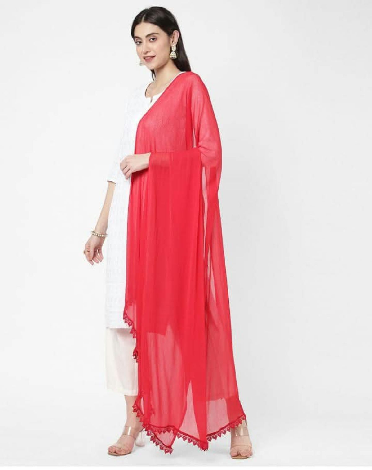 Women's Plain Dupatta
