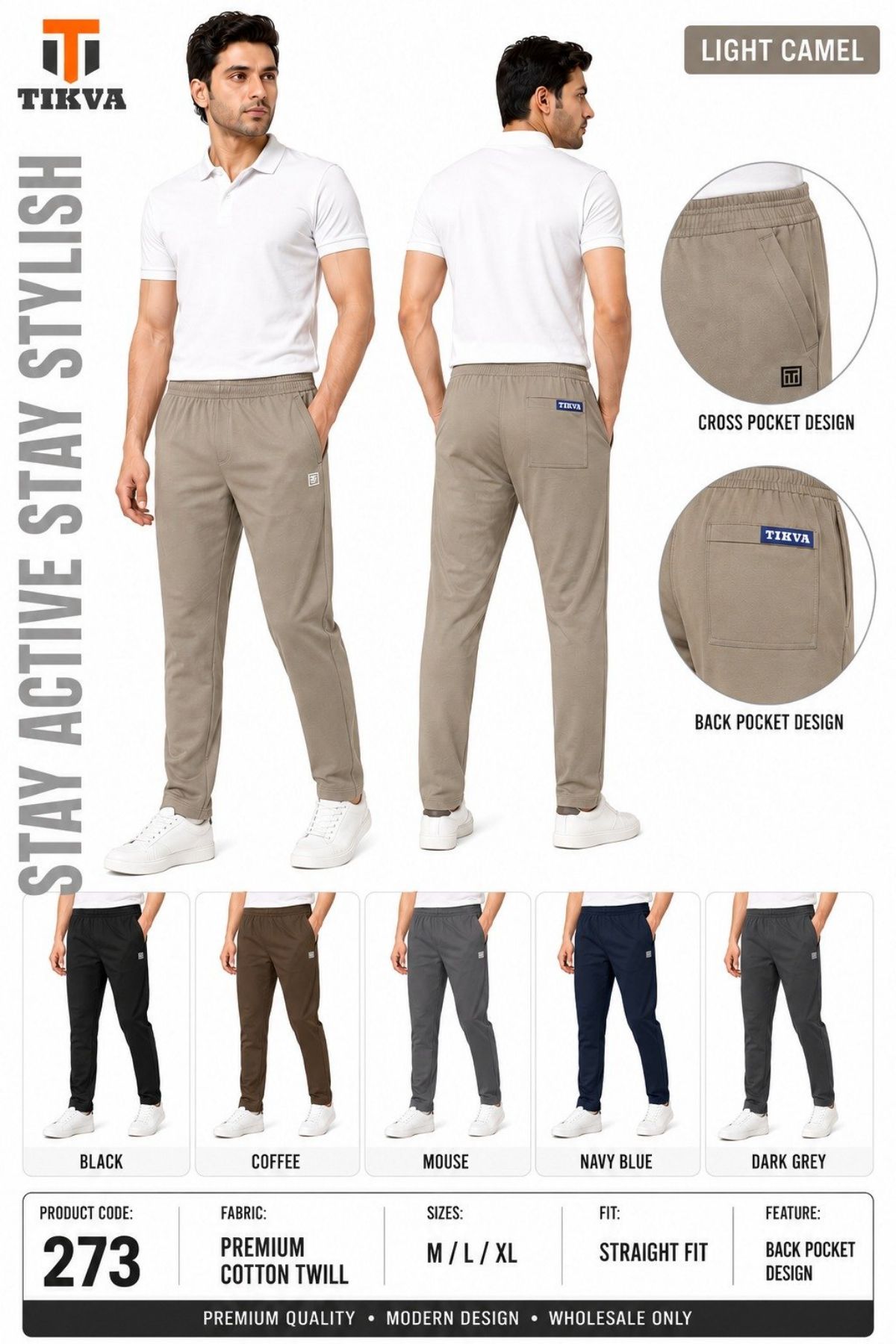 Tikva Men's Cargo  Art. No-273