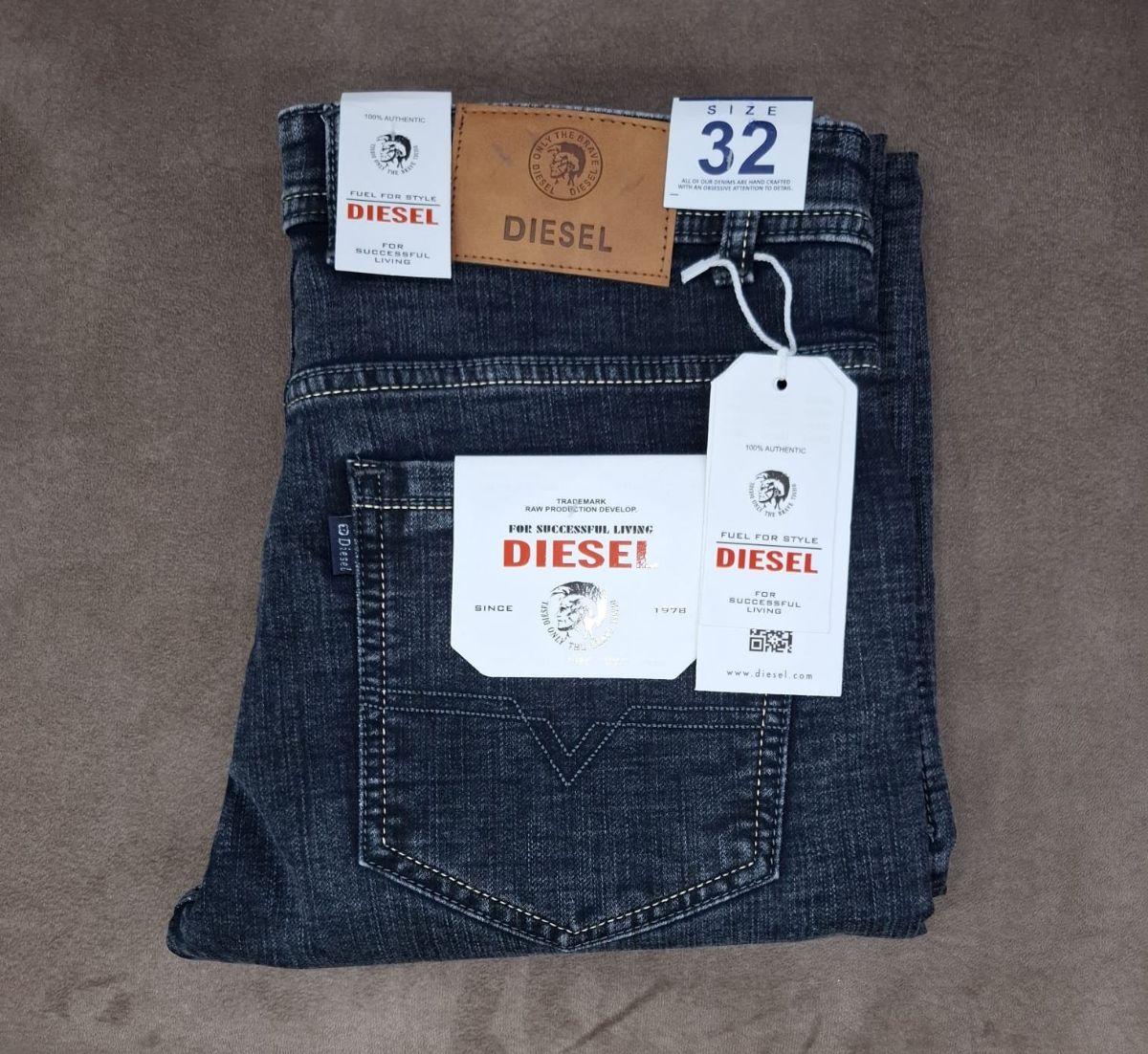 Men's Denim Jeans By Mac Hardy- Black